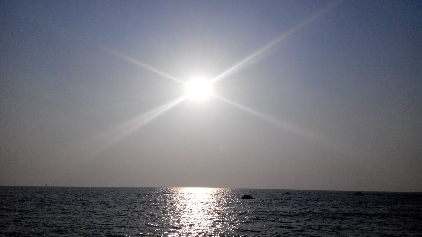 Xiaomi HM NOTE sample photo. Sun, beach, ocean photography