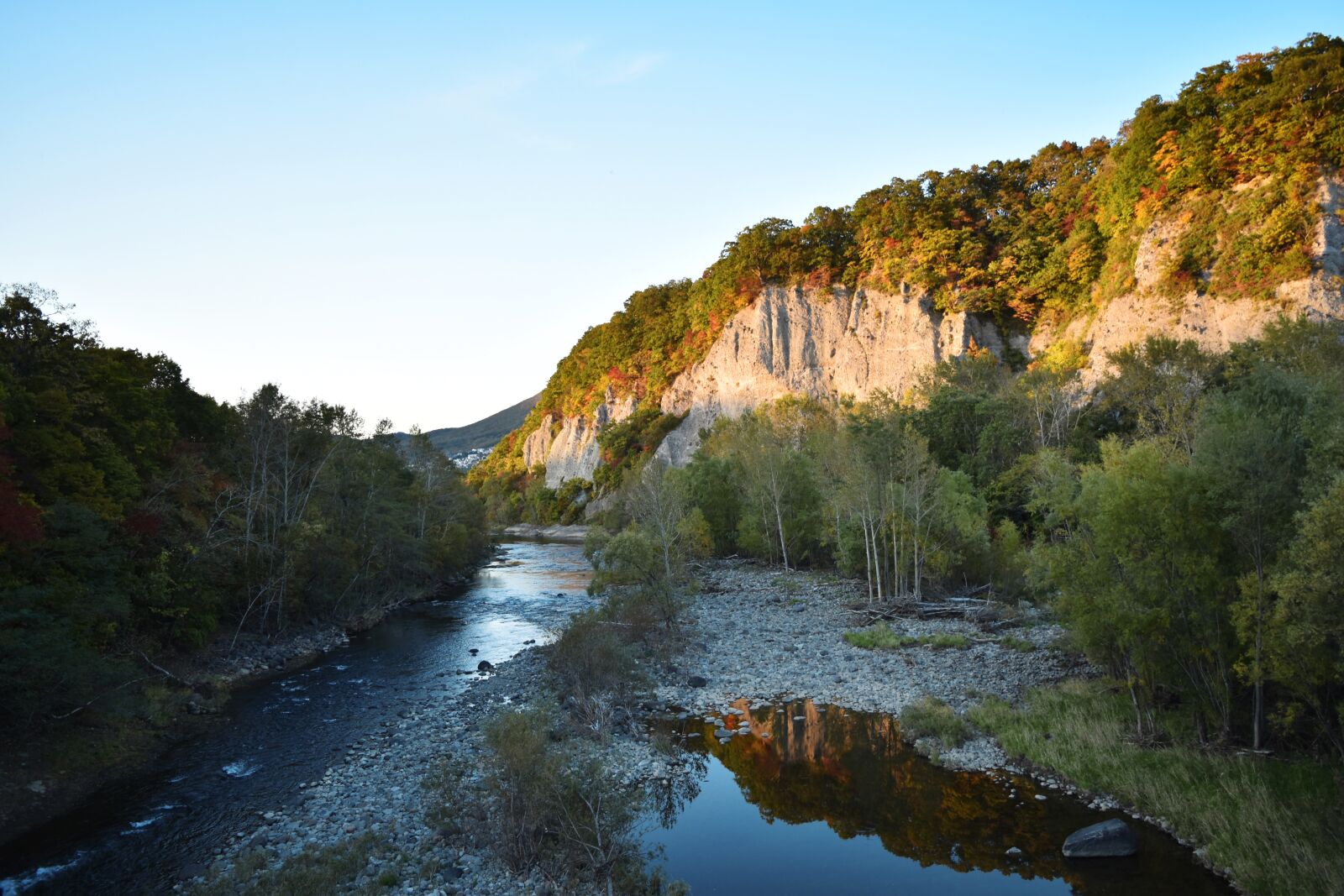 Nikon D5500 sample photo. Views, blue sky, river photography