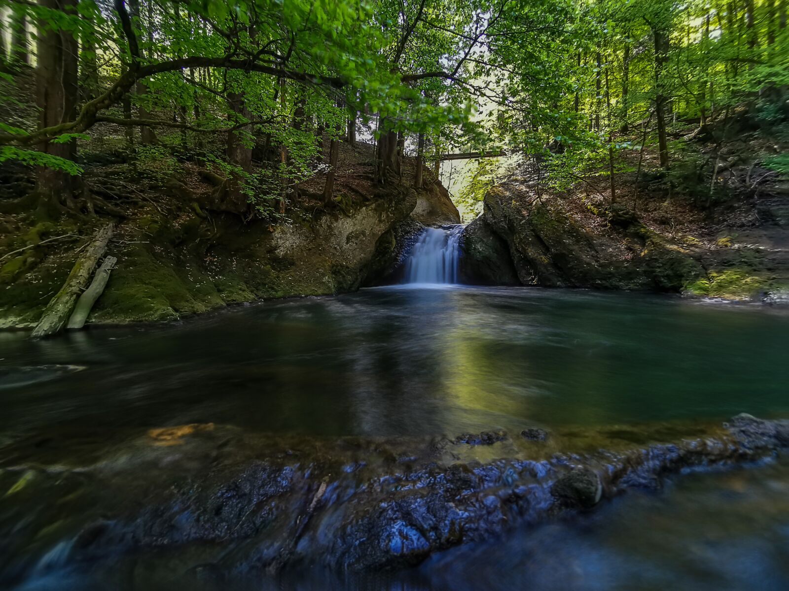 HUAWEI P30 Pro sample photo. Nature, landscape, waterfall photography
