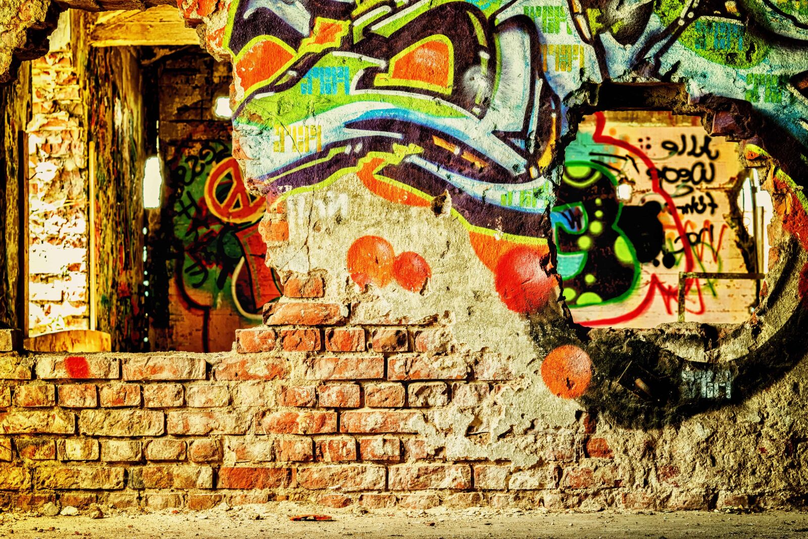 Nikon D3300 sample photo. Vandalism, art, wall, graffiti photography