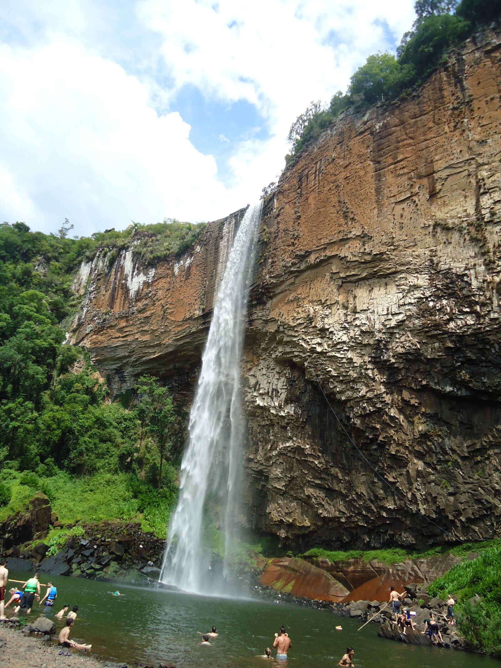 Sony Cyber-shot DSC-W320 sample photo. Cascade, chuvisqueiro, small river photography