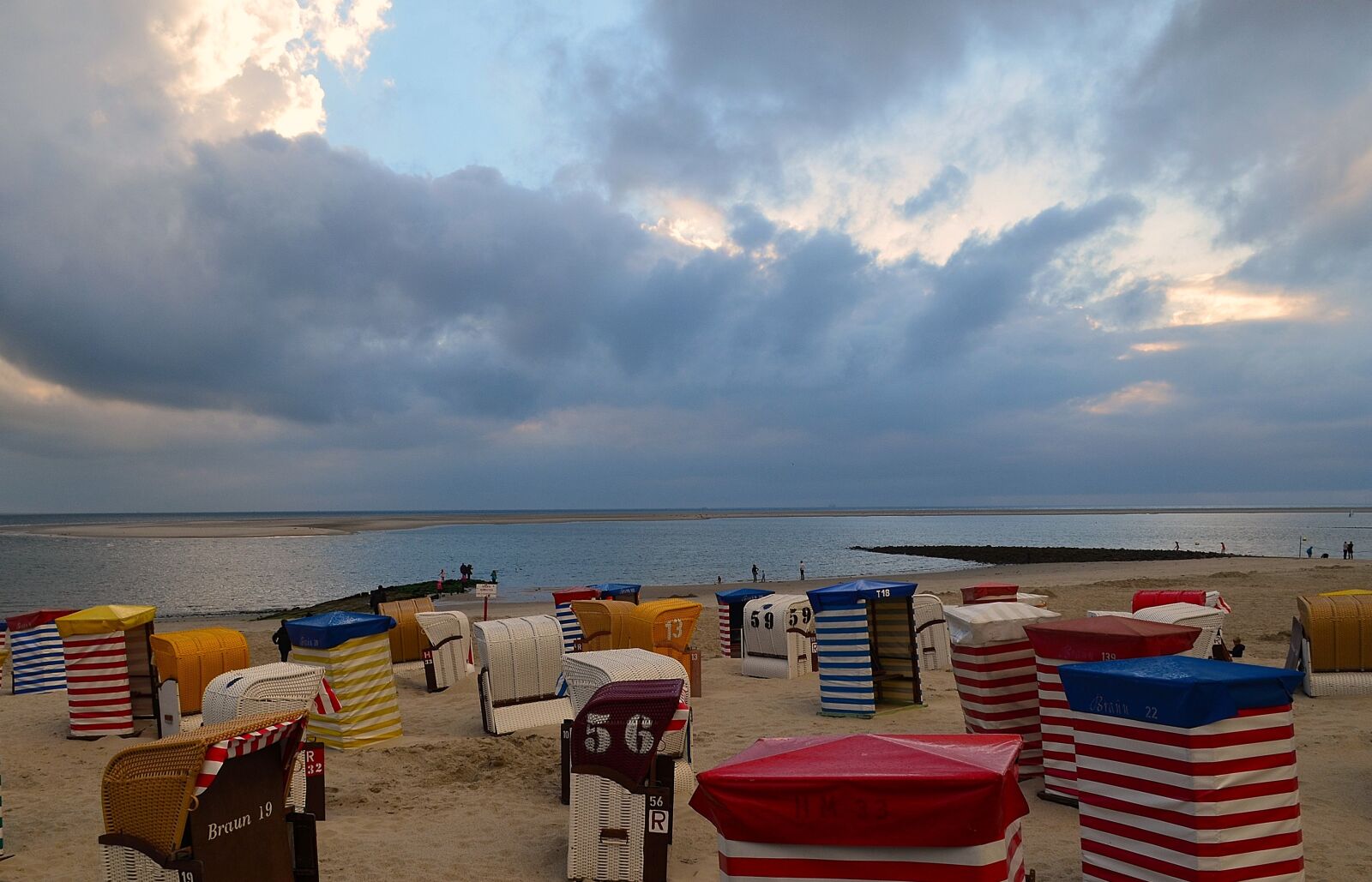 Nikon D5100 sample photo. Beach, borkum, twilight photography