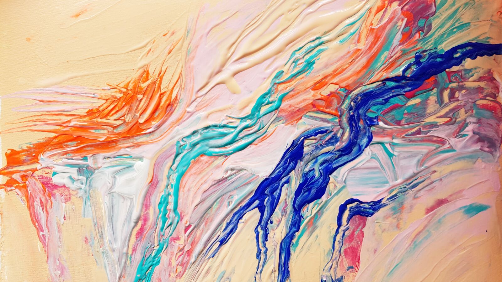 Samsung Galaxy S7 Edge sample photo. Paint, acrylic paints, spatula photography