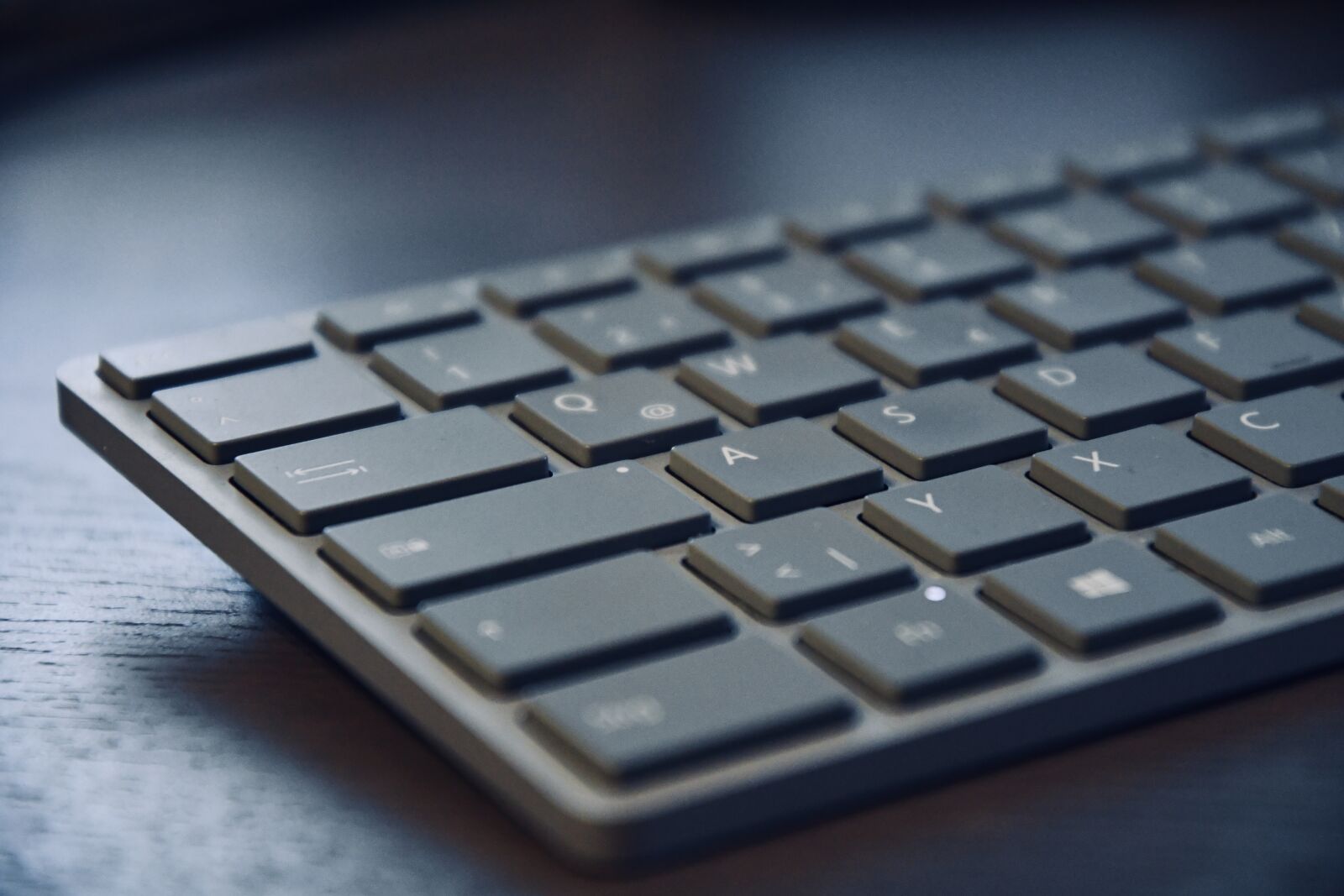 Nikon D7500 sample photo. Home office, keyboard, computer photography