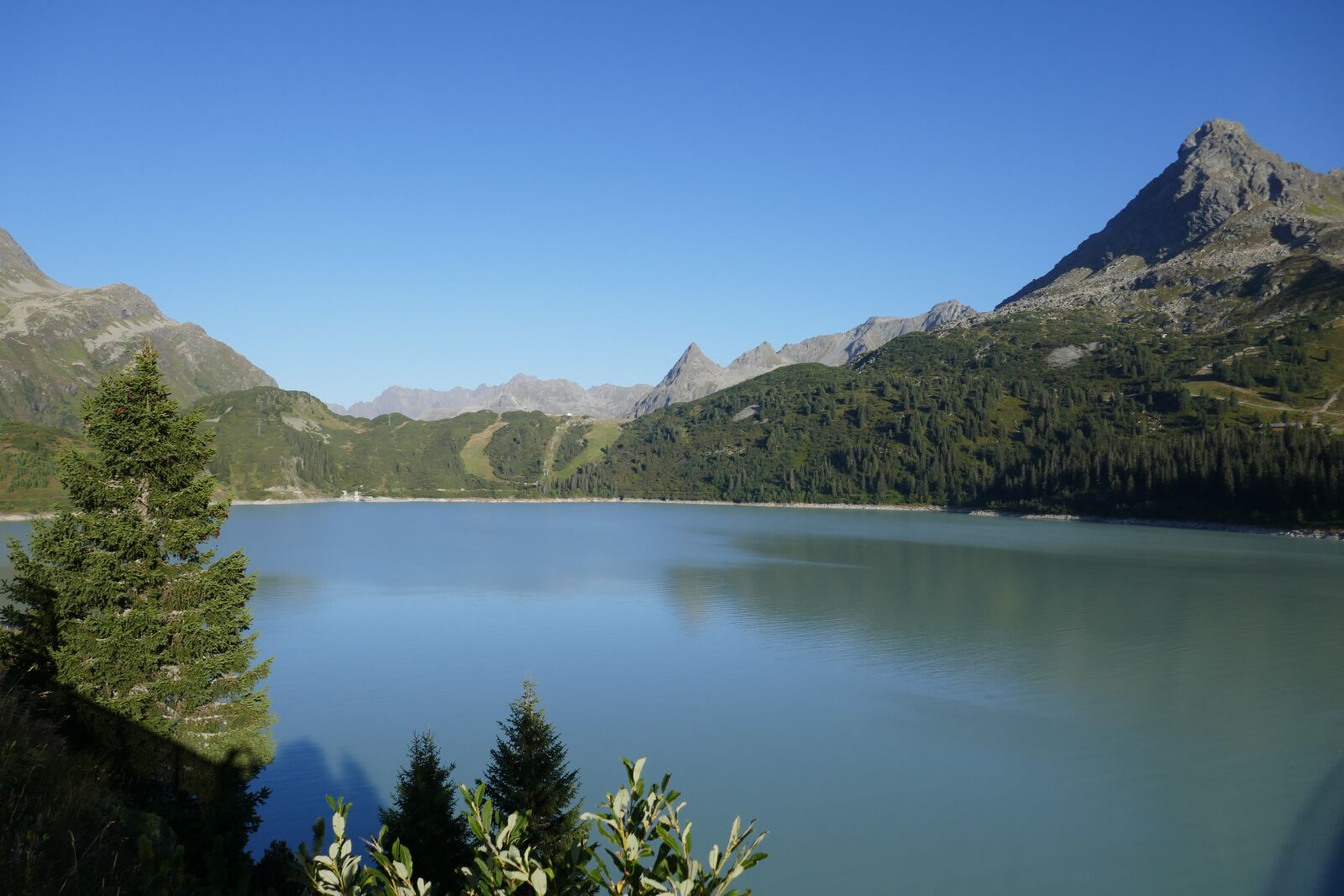 Panasonic DMC-TZ101 sample photo. Mountains, lake, water photography