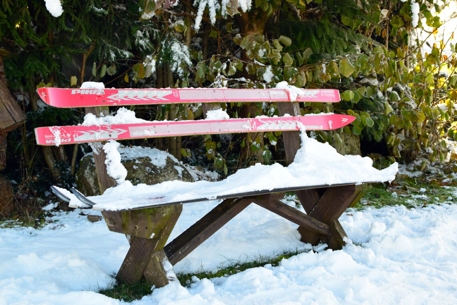 Nikon D5300 sample photo. Ski, bank, rest photography