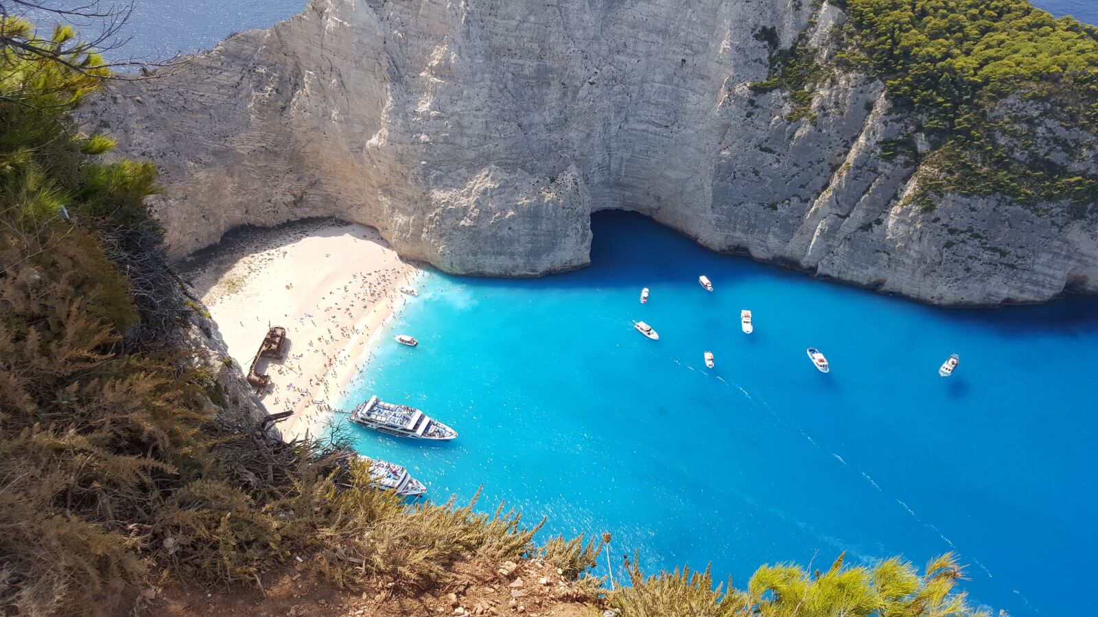 Samsung GALAXY S6 edge sample photo. Greece, sea, blue photography