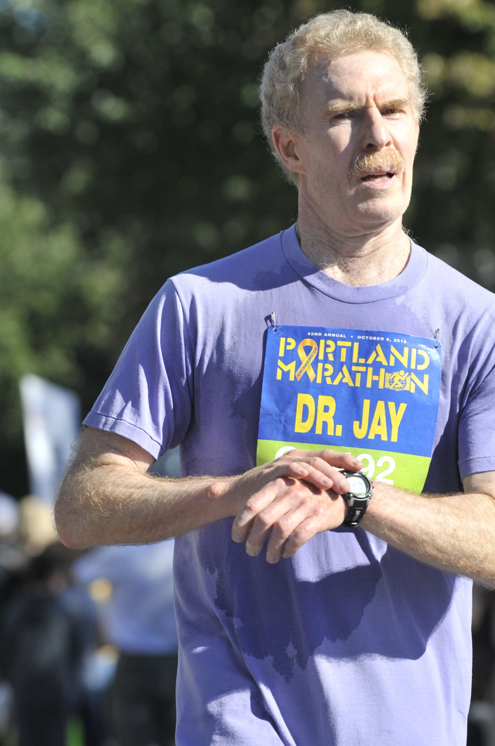 Nikon D700 sample photo. Marathon, runner, finish photography