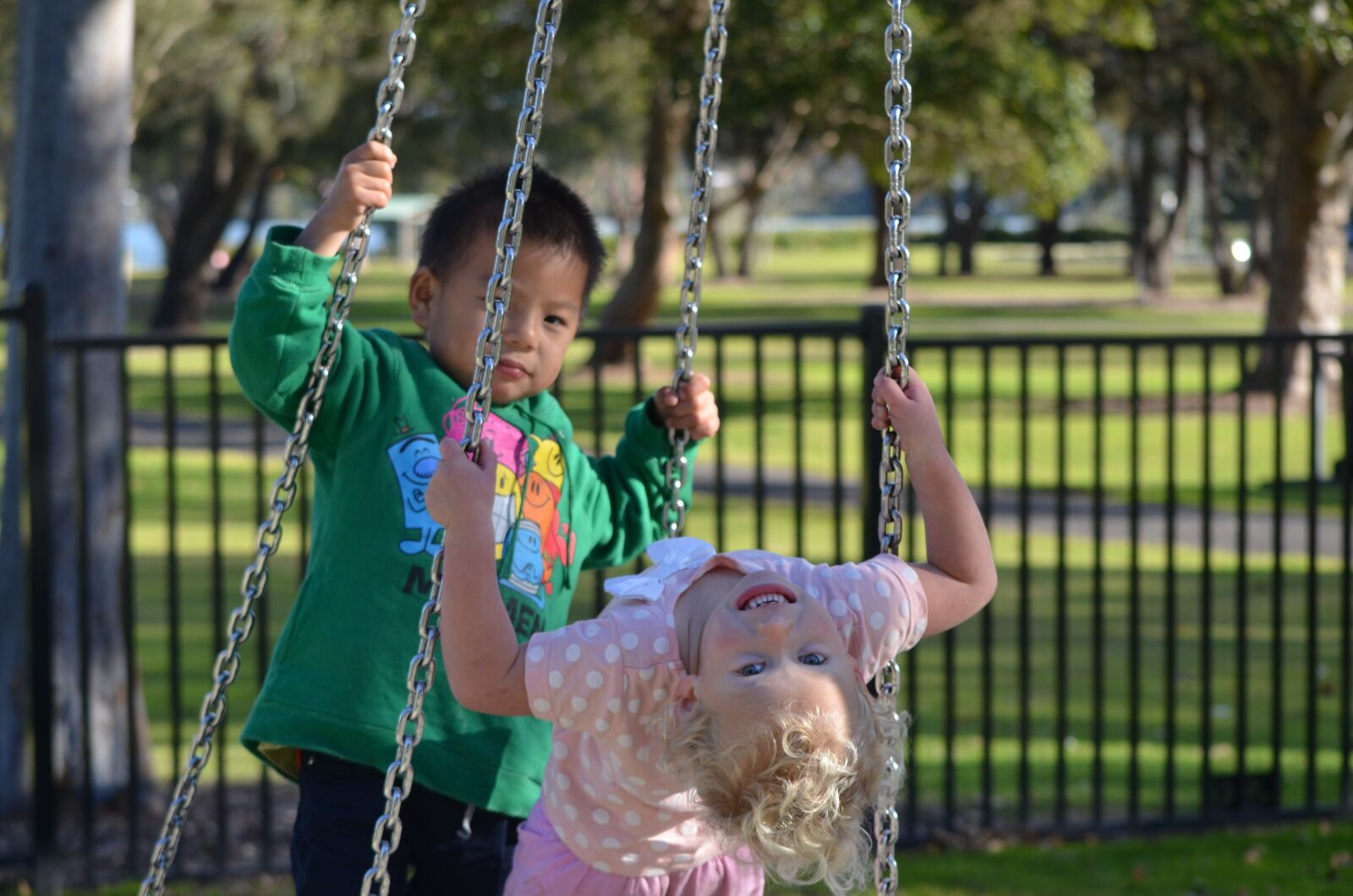 Nikon D7000 sample photo. Kids, park, playground photography