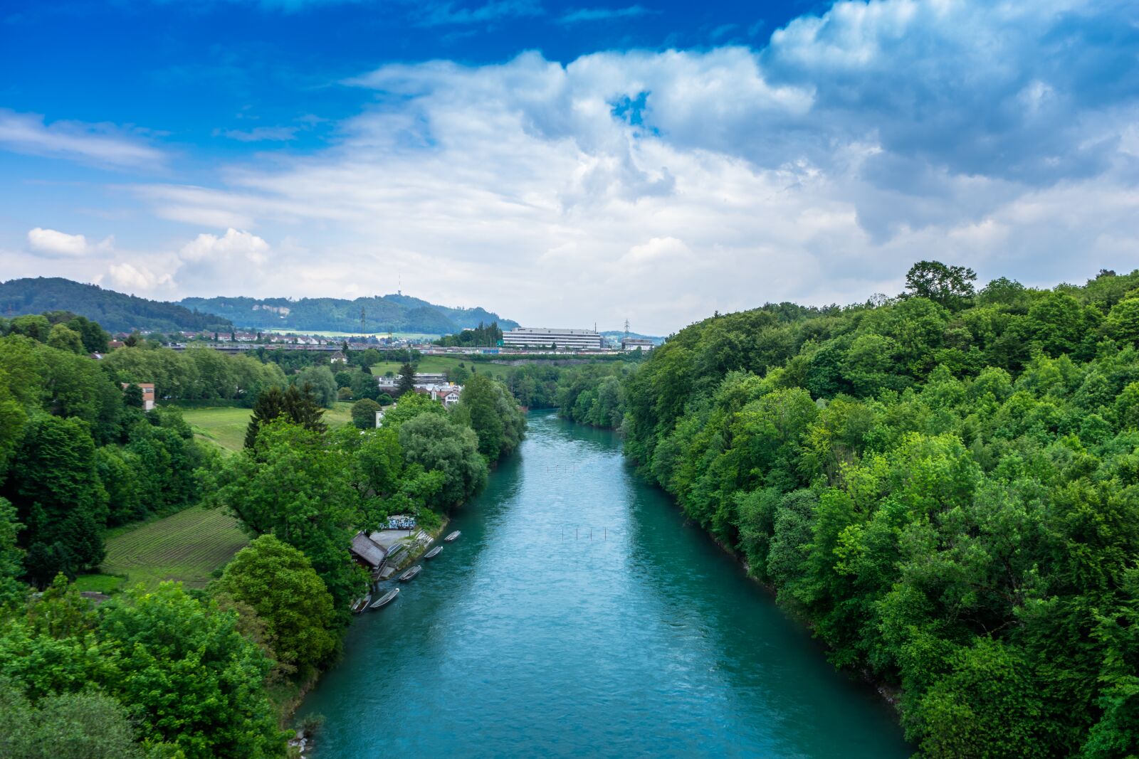 Sony a7 II + Sony FE 28-70mm F3.5-5.6 OSS sample photo. Aare, bern, switzerland photography