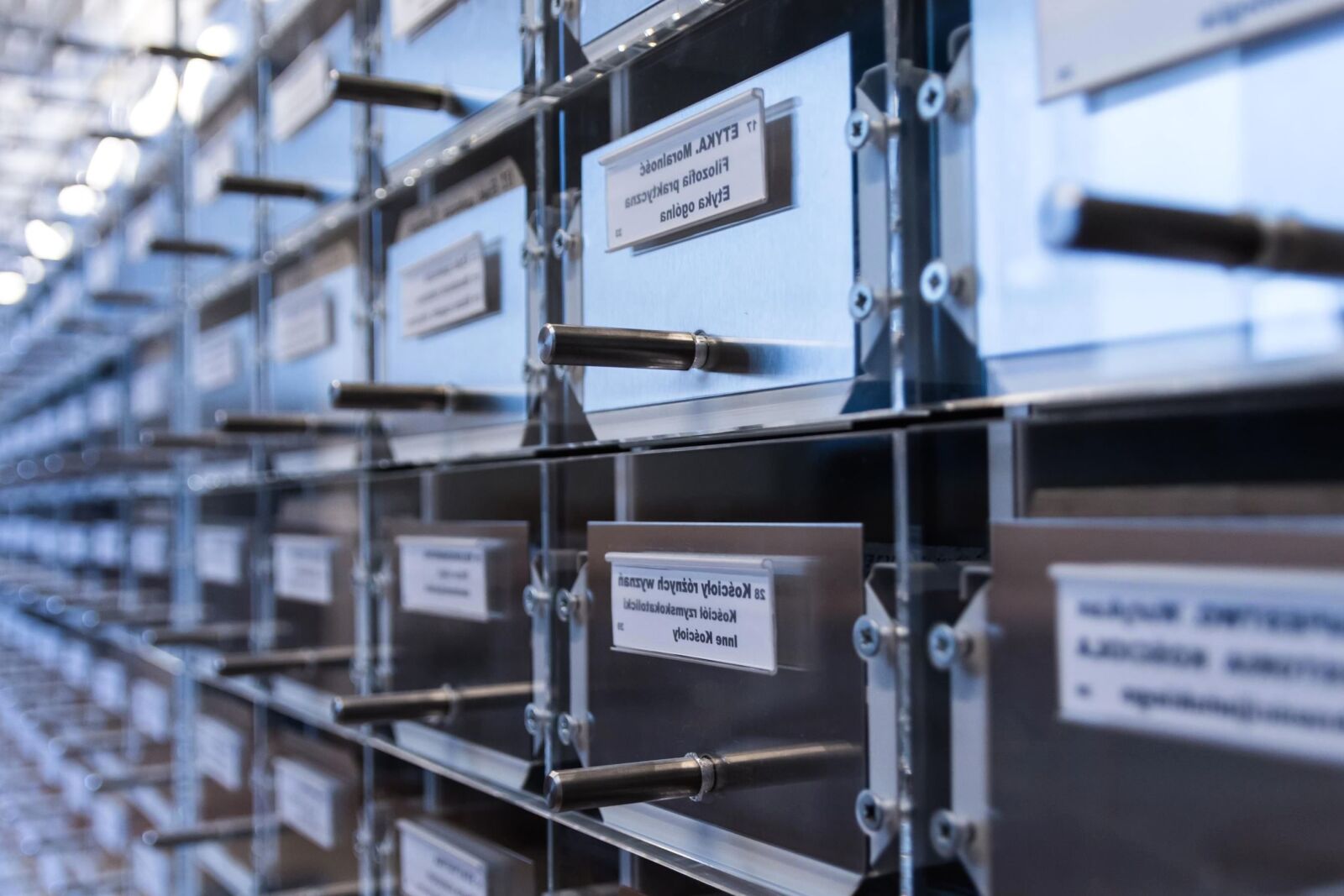 Canon EOS 70D sample photo. Metal, drawer, document, archive photography