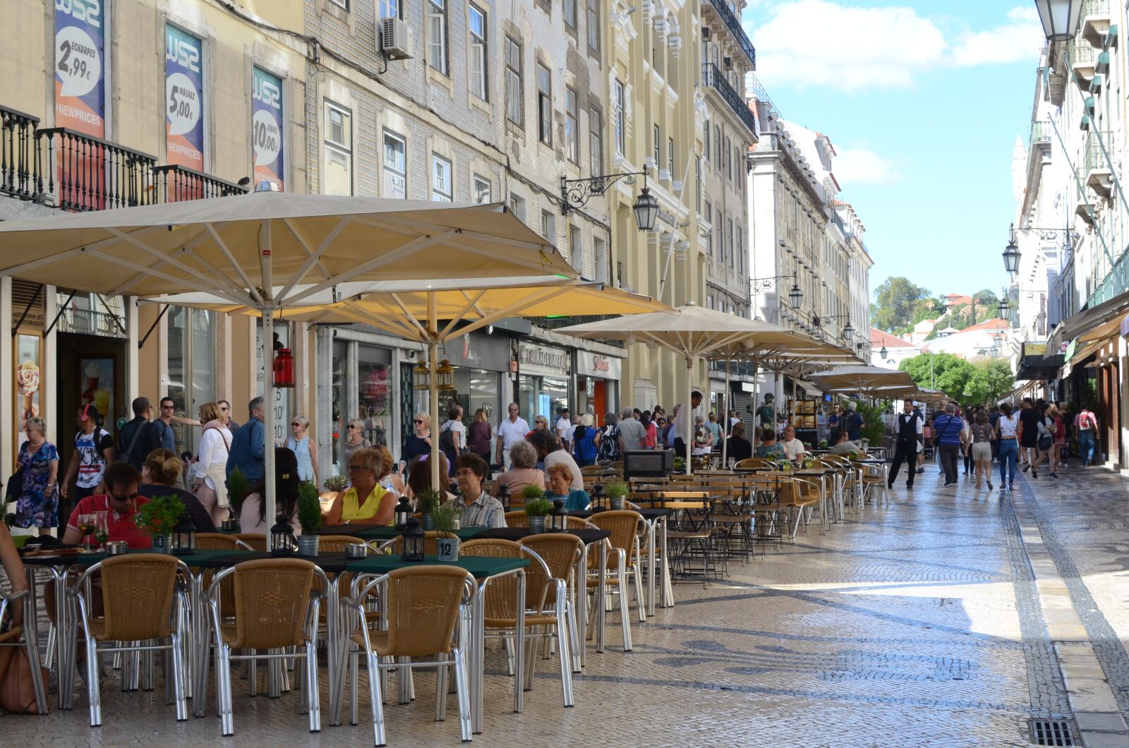 Nikon D7000 sample photo. Augusta street, lisbon, portugal photography