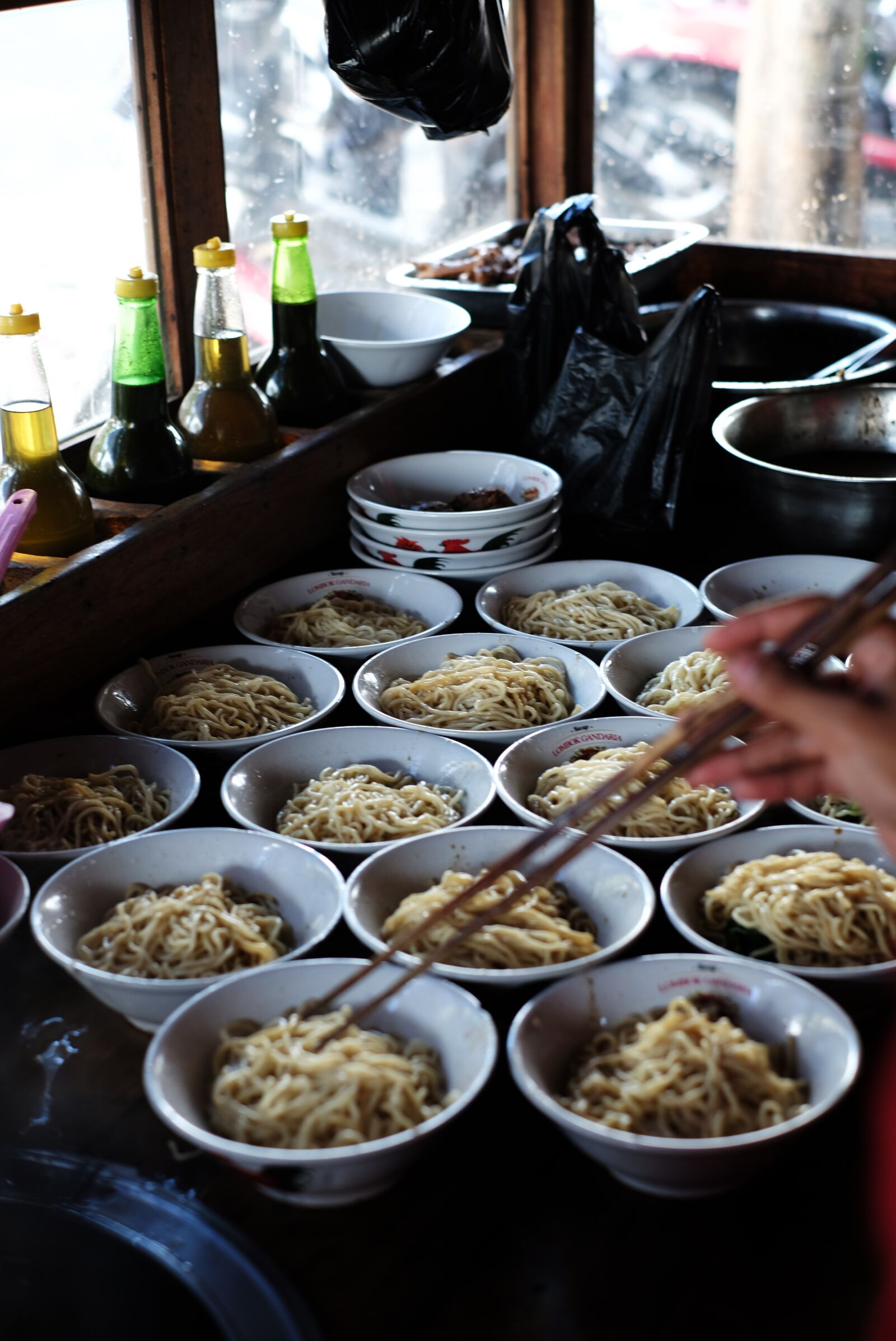 Fujifilm X-T20 + Fujifilm XF 35mm F1.4 R sample photo. Noodle, asian, noodles photography