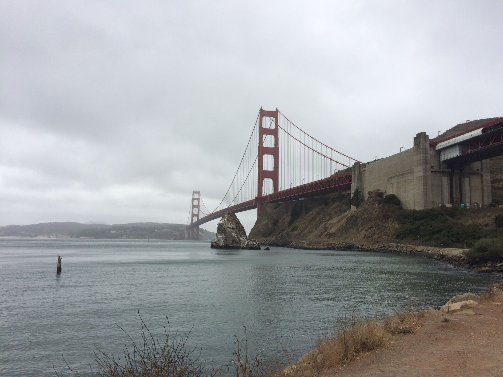 iPhone 5s back camera 4.15mm f/2.2 sample photo. San francisco, golden gate photography