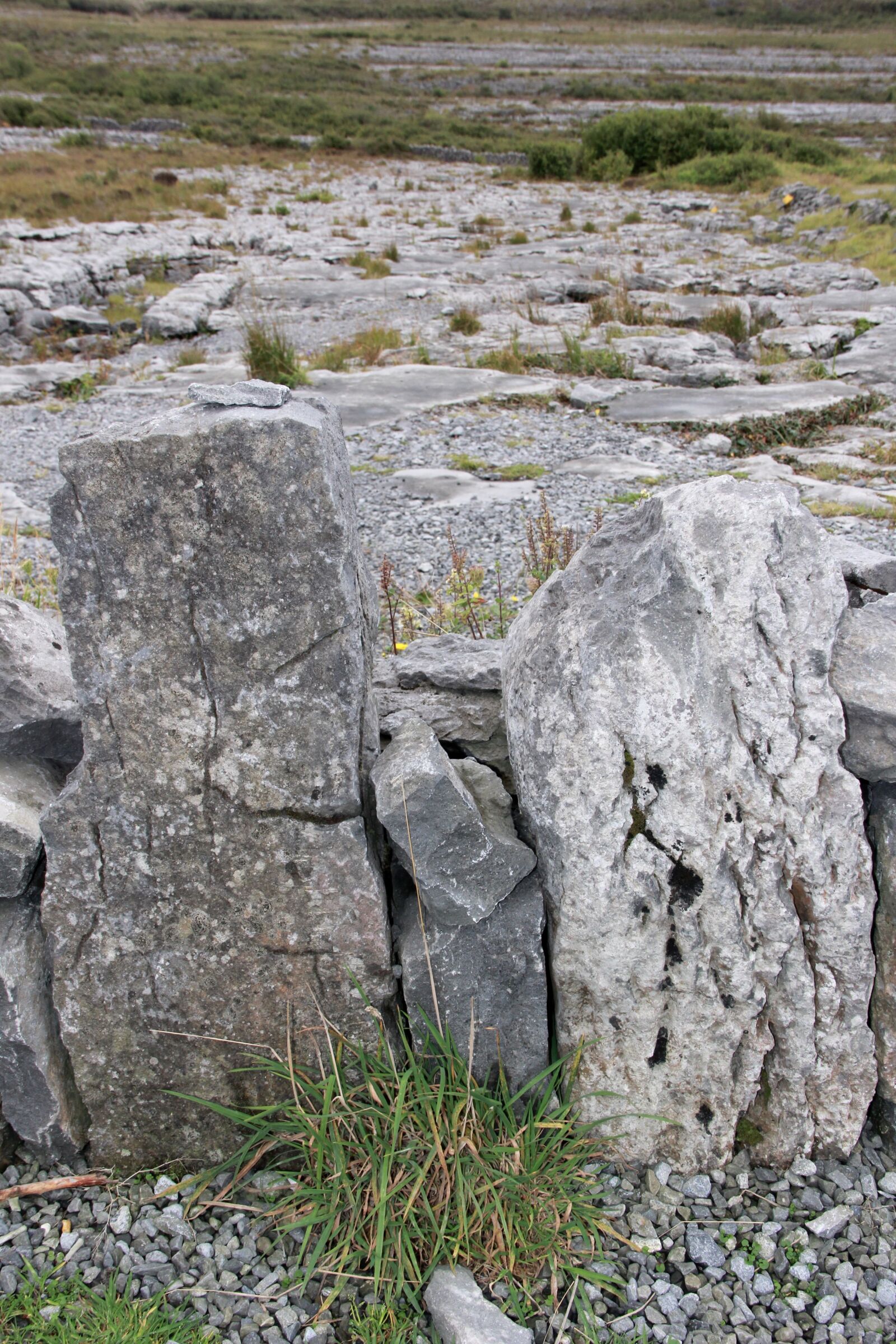 Canon EF-S 18-135mm F3.5-5.6 IS sample photo. The burren, rock, ireland photography