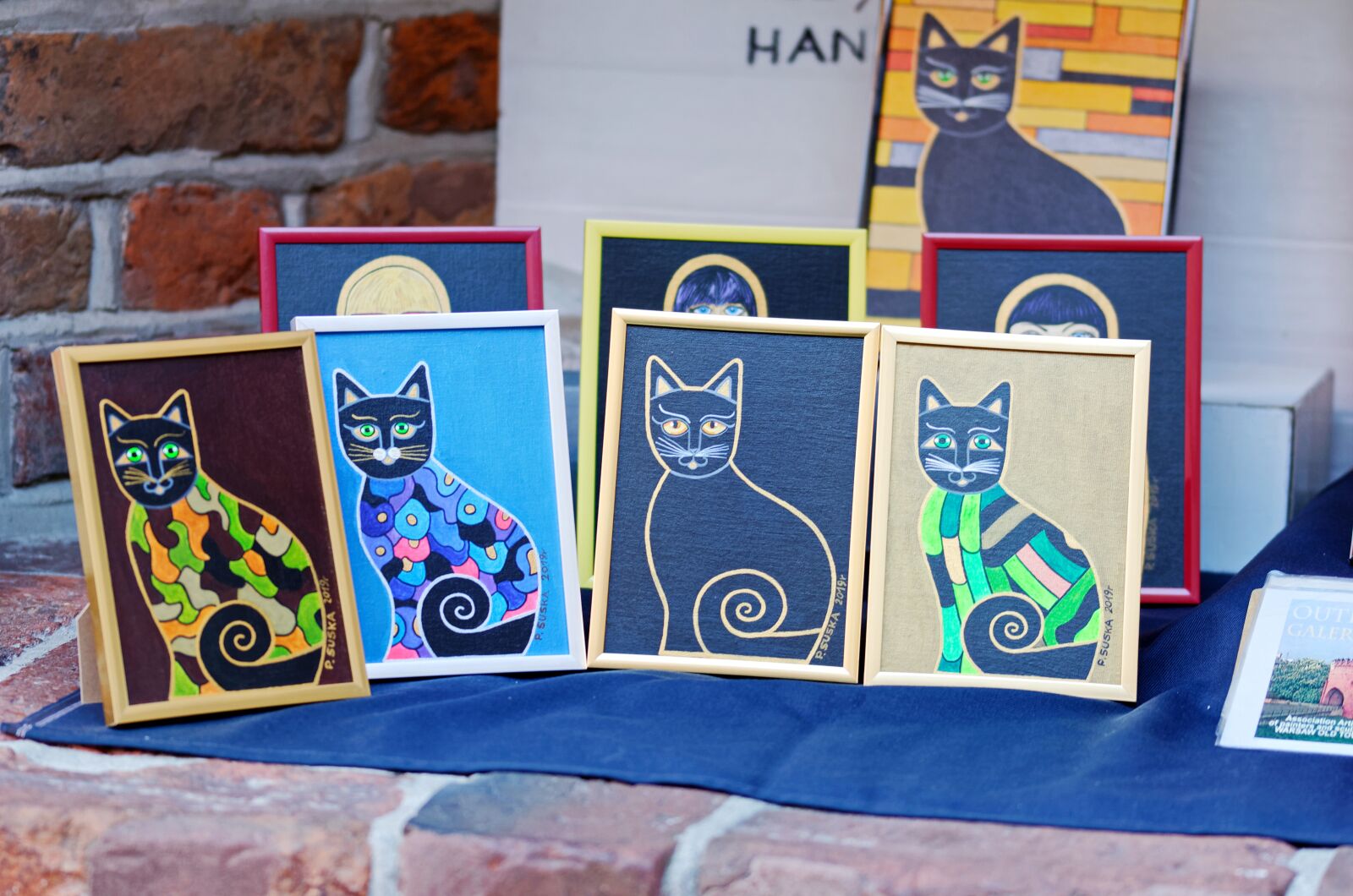 Nikon D5100 sample photo. Paintings, cats, art photography
