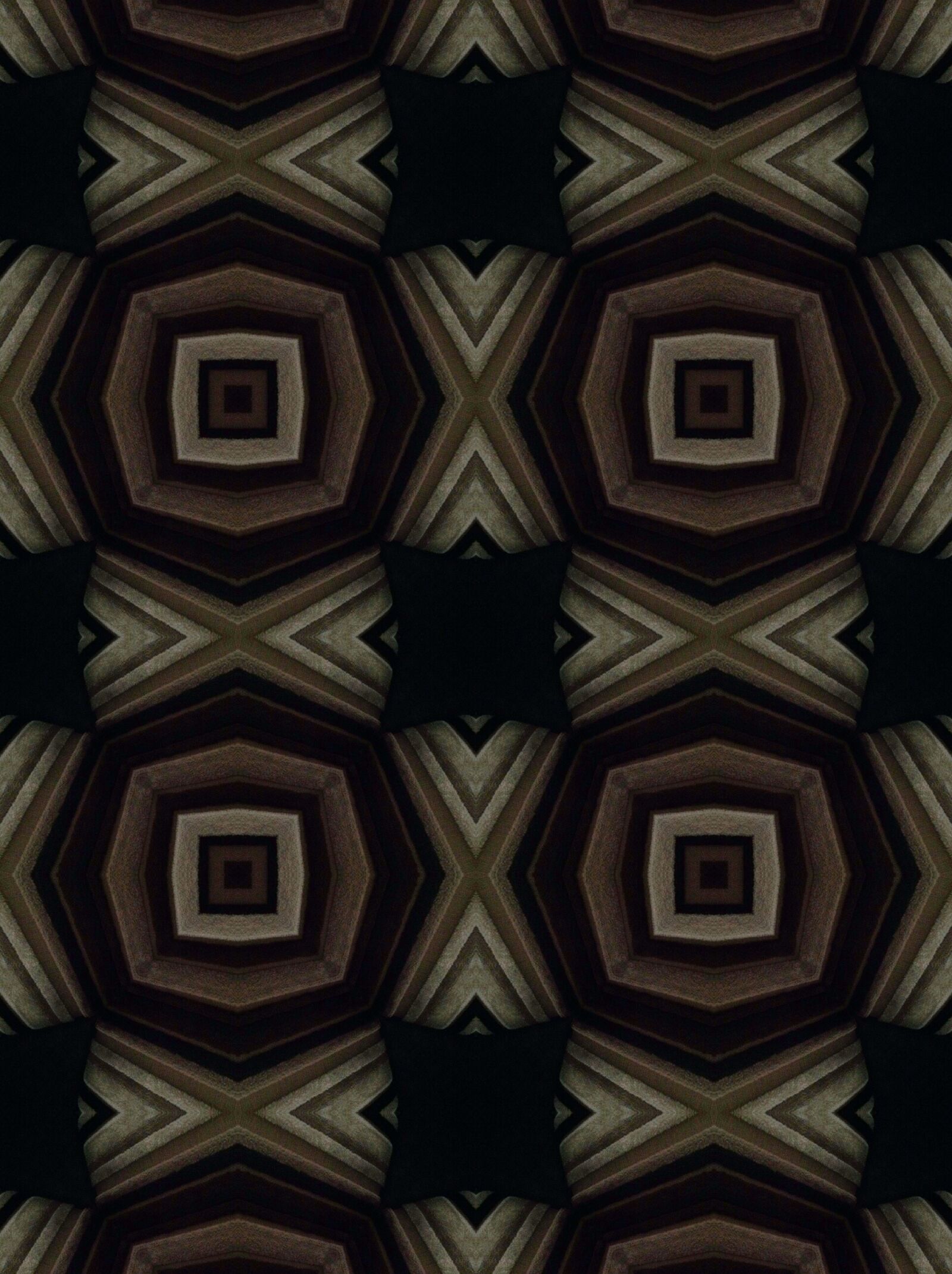 Dapper Owl KaleidaCam sample photo. Aztec, pattern, design photography