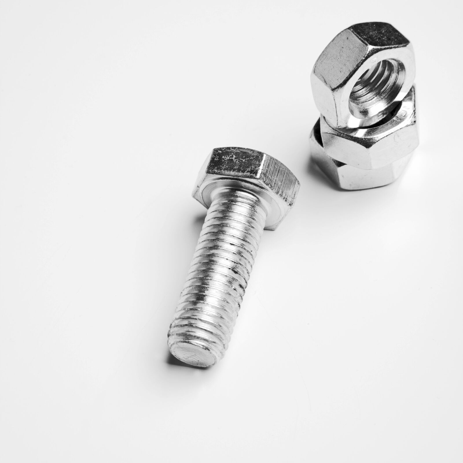 Canon EOS-1Ds Mark III sample photo. Screw, nut, metal photography