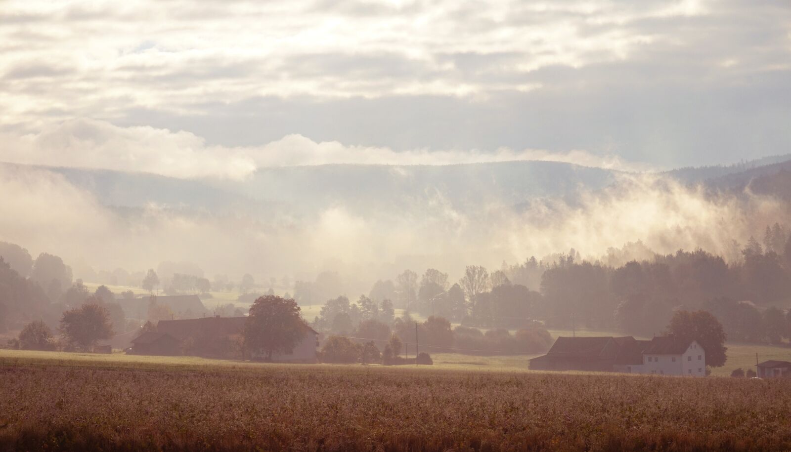 Sony Alpha a5000 (ILCE 5000) sample photo. Fog, morning, mountains photography