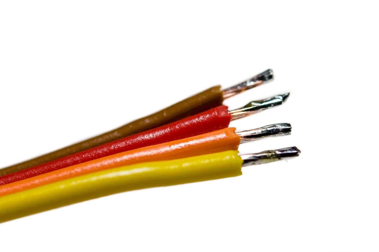 Nikon D7200 sample photo. Wire, solder, end photography