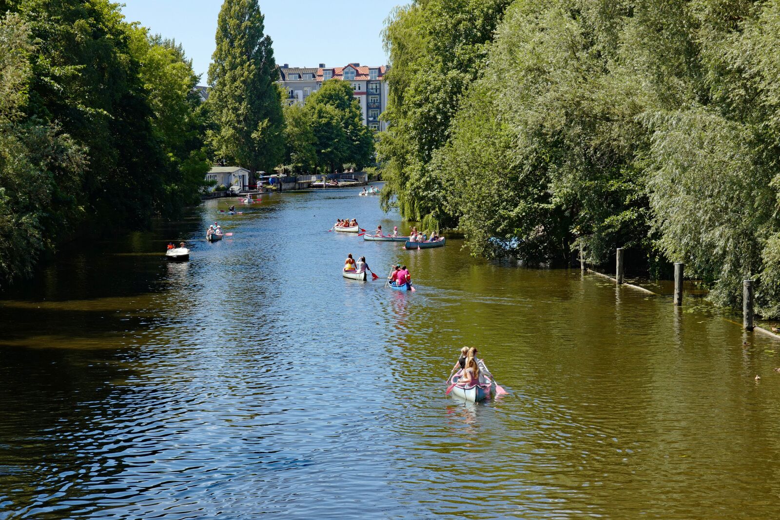 Vario-Elmar TL 1:3.5-5.6 / 18-56 ASPH. sample photo. Channel, water, hamburg photography