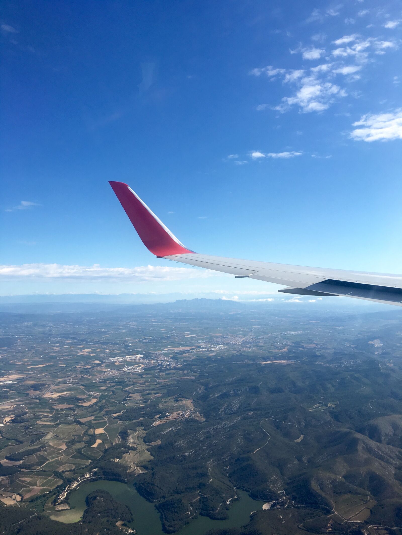 Apple iPhone 6s sample photo. Airplane, plan, wing photography