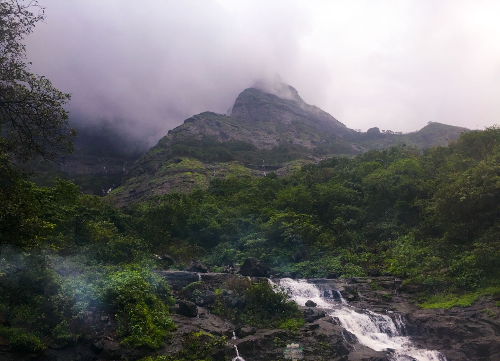 iPhone 6s Plus back camera 4.15mm f/2.2 sample photo. Mountain, nature, scenery, waterfall photography