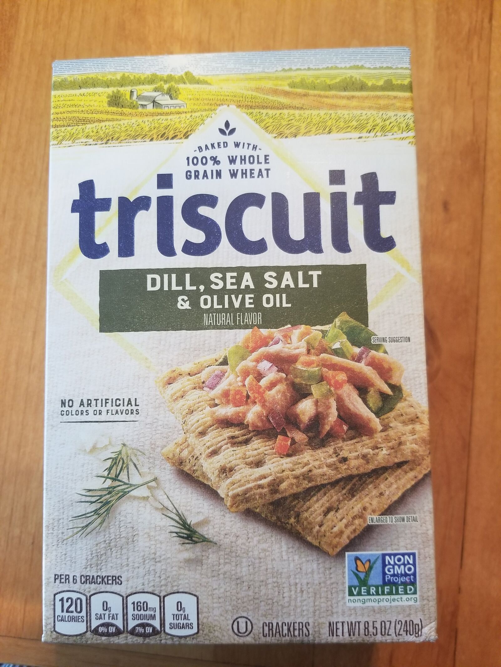 Samsung Galaxy S8 sample photo. Food, label, cracker photography