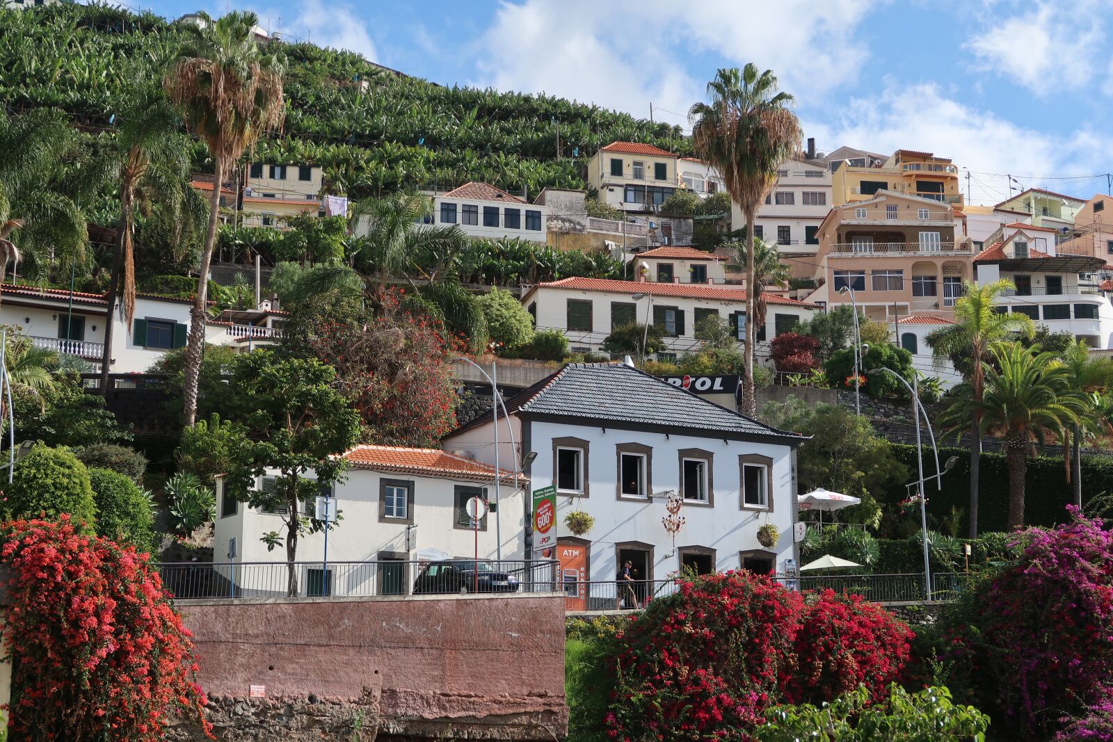 Canon PowerShot G7 X Mark II sample photo. Madeira, houses, hill photography