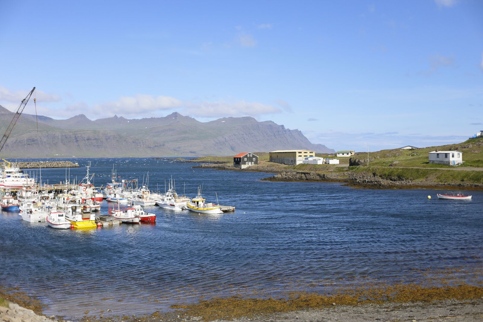Canon EF 40mm F2.8 STM sample photo. A fishing village, ocean photography
