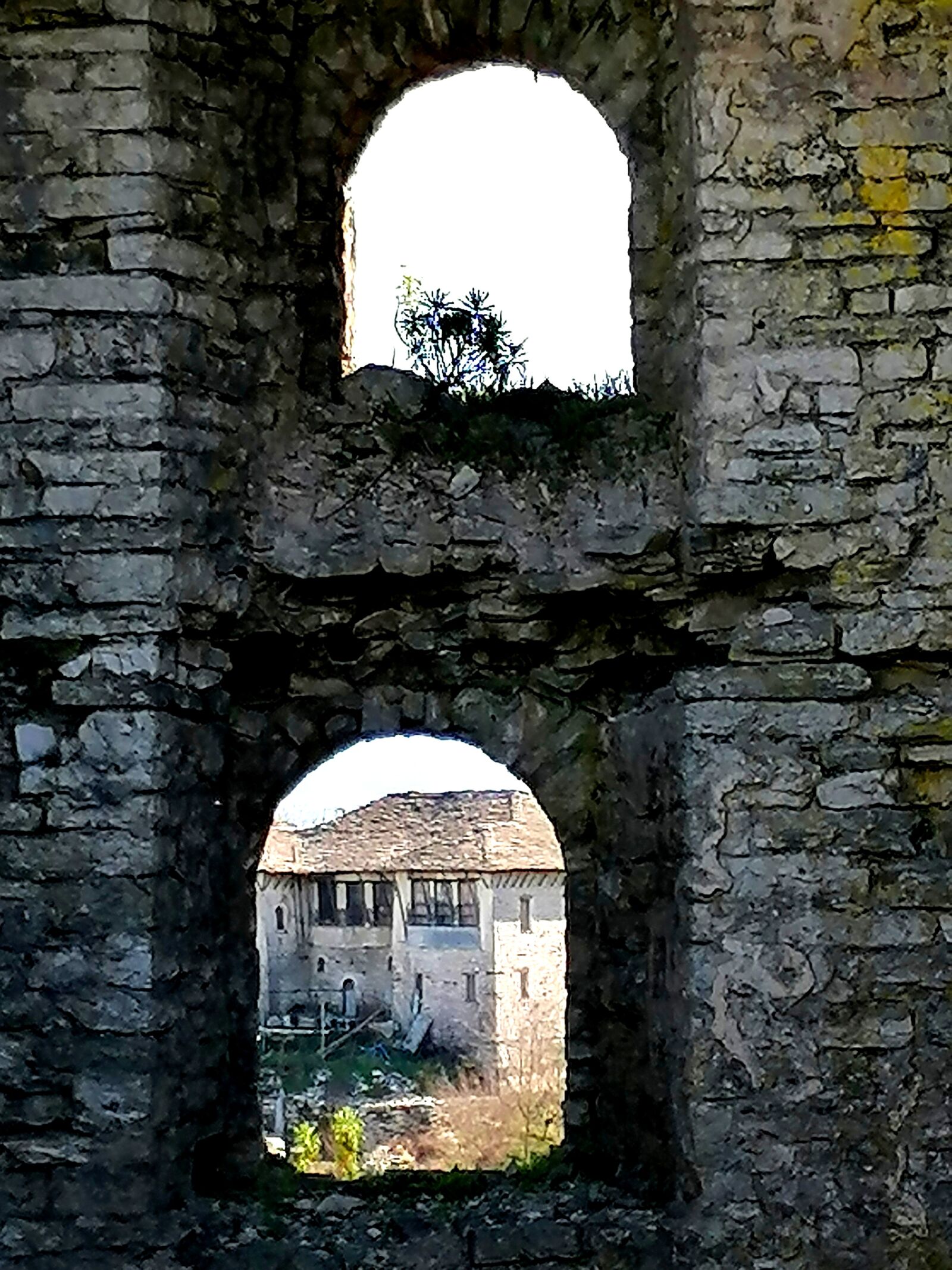 HUAWEI P30 LITE sample photo. Gjirokastra, albania, perspective photography