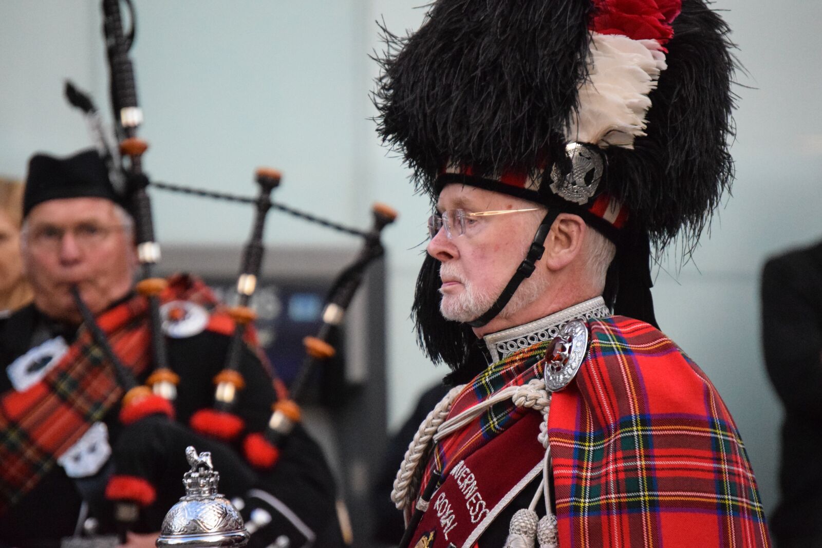 Nikon D3300 sample photo. Bagpipes, musicians, scotland photography