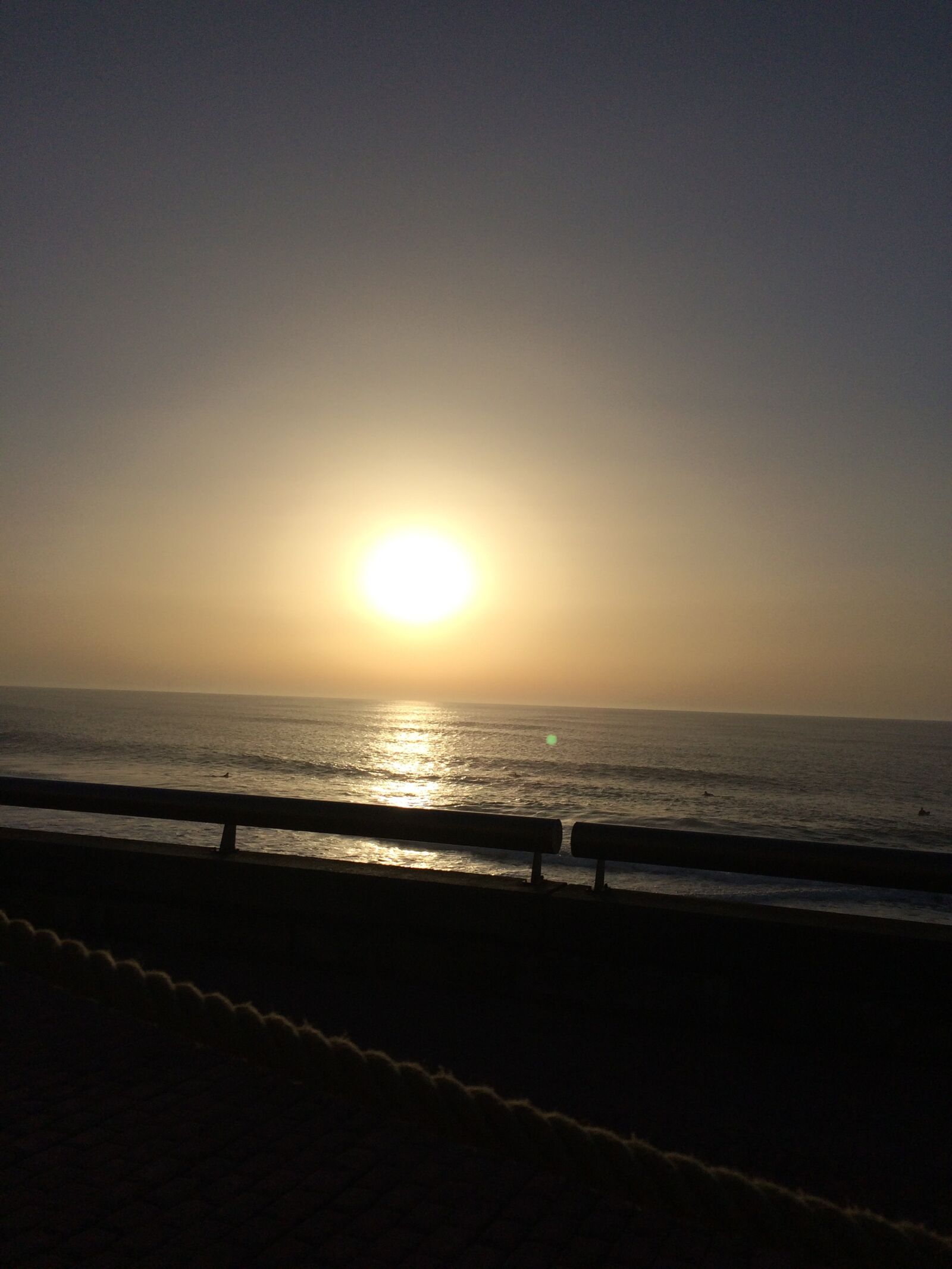 iPhone 5s back camera 4.15mm f/2.2 sample photo. Ocean, sunset, sun photography