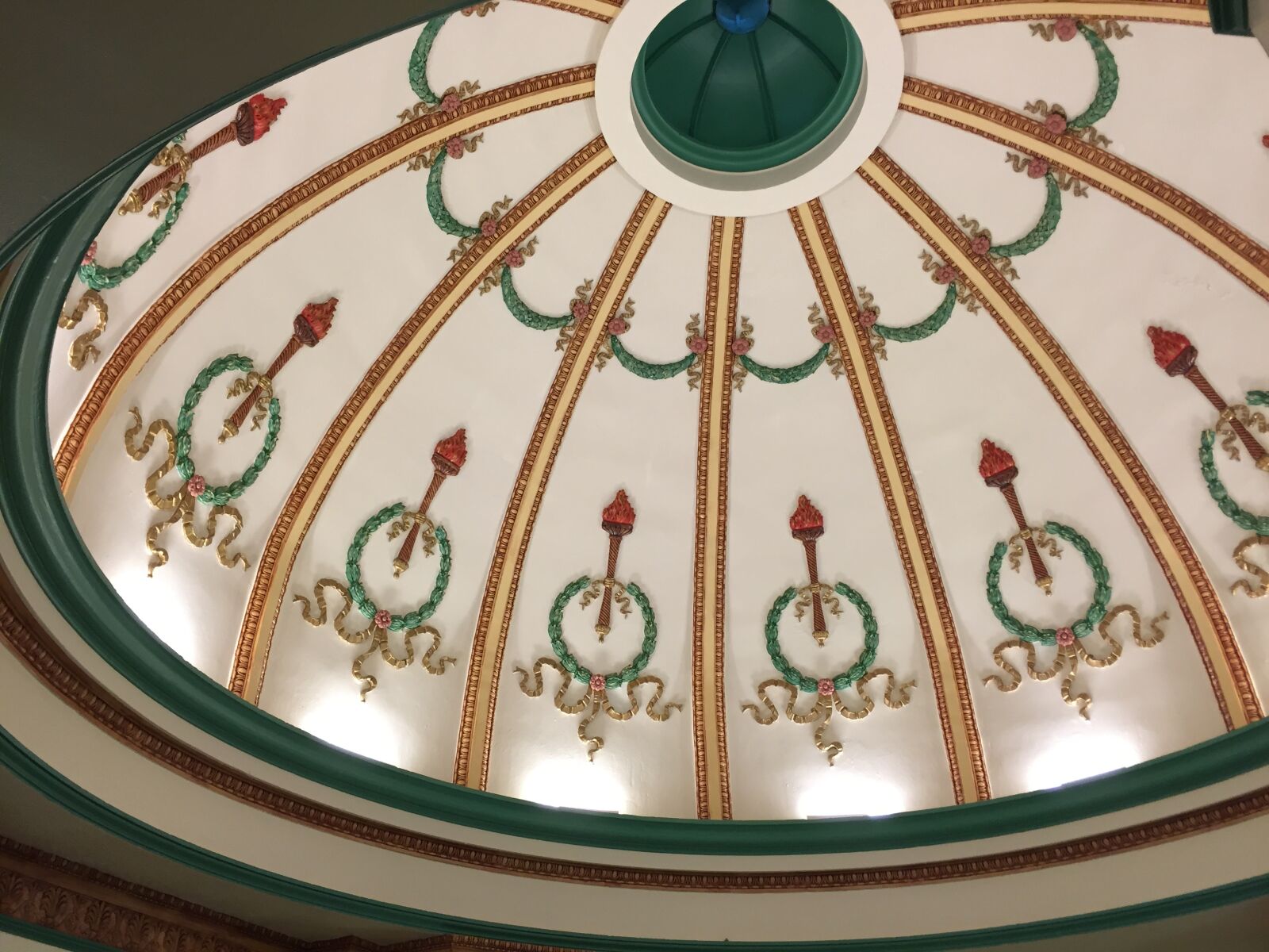 Apple iPhone 6 sample photo. Dome, ceiling, architecture photography