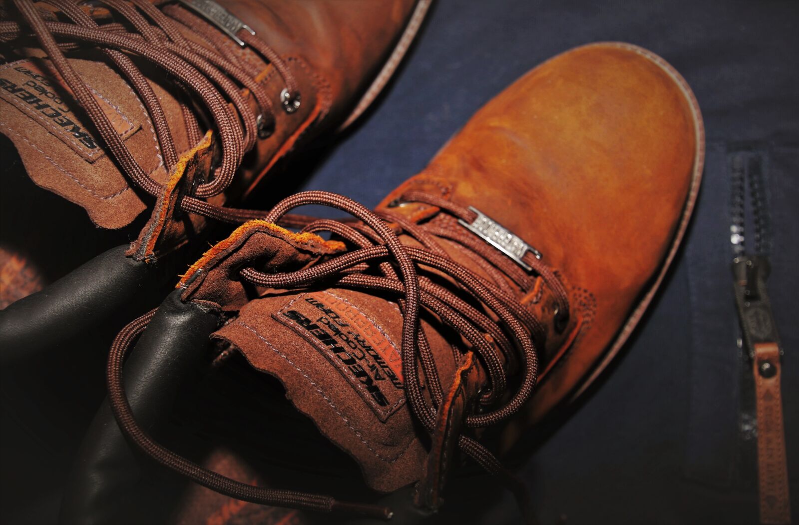 Canon EOS 80D sample photo. Footwear, laces, brown photography