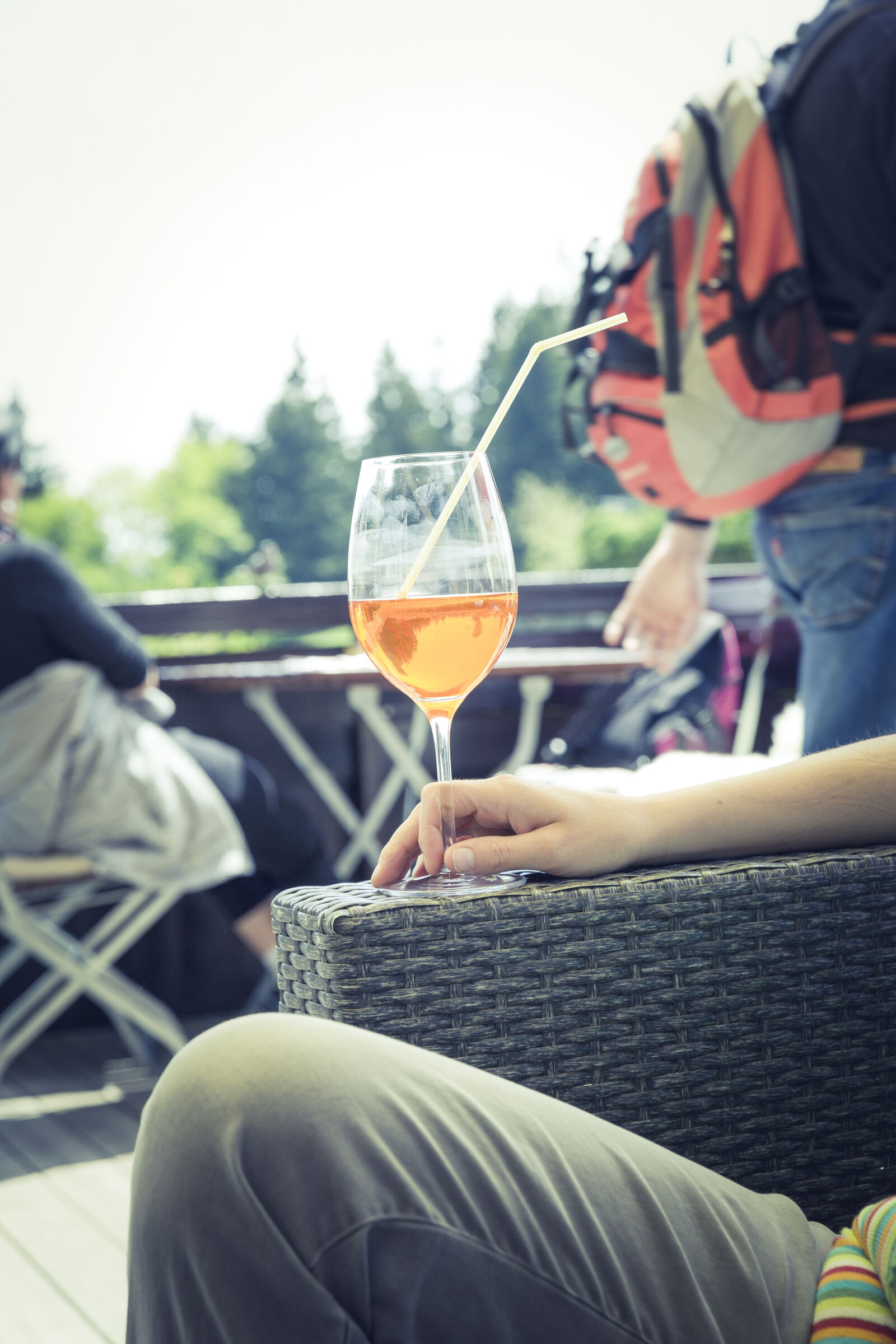 Canon EF 24-70mm F2.8L II USM sample photo. Relaxation, alcohol, drink, glass photography