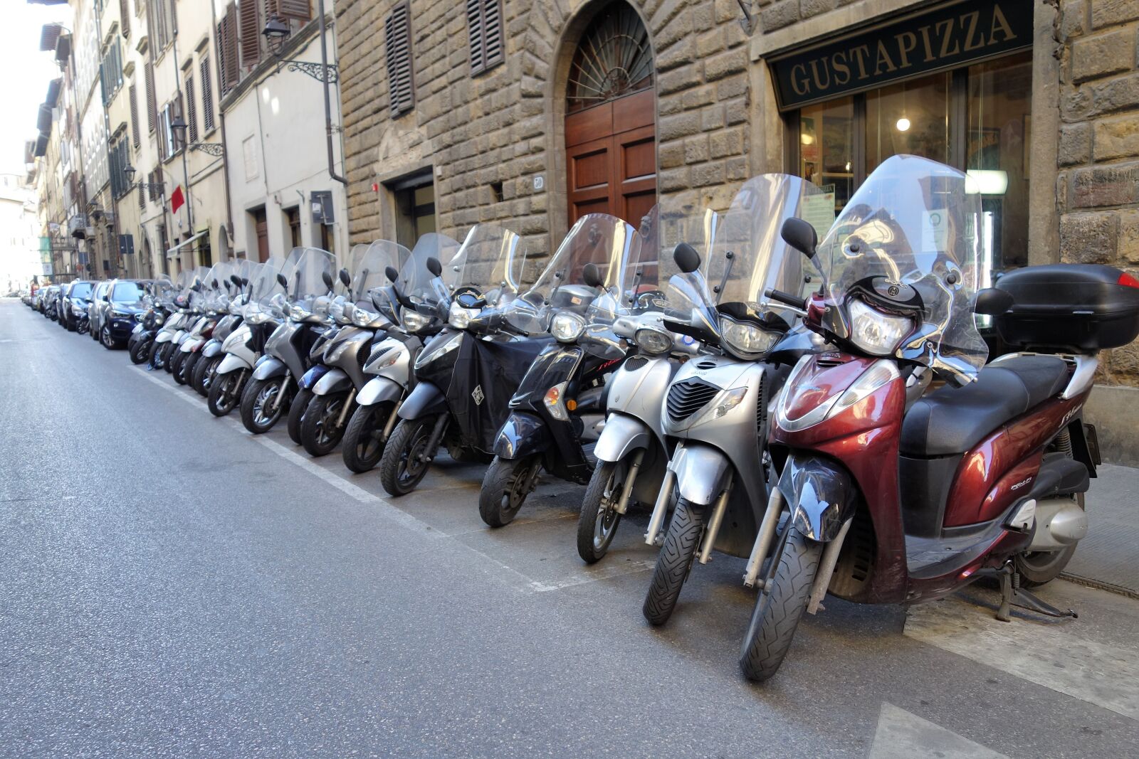 Sony Cyber-shot DSC-RX100 sample photo. Florence, italy, bikes photography
