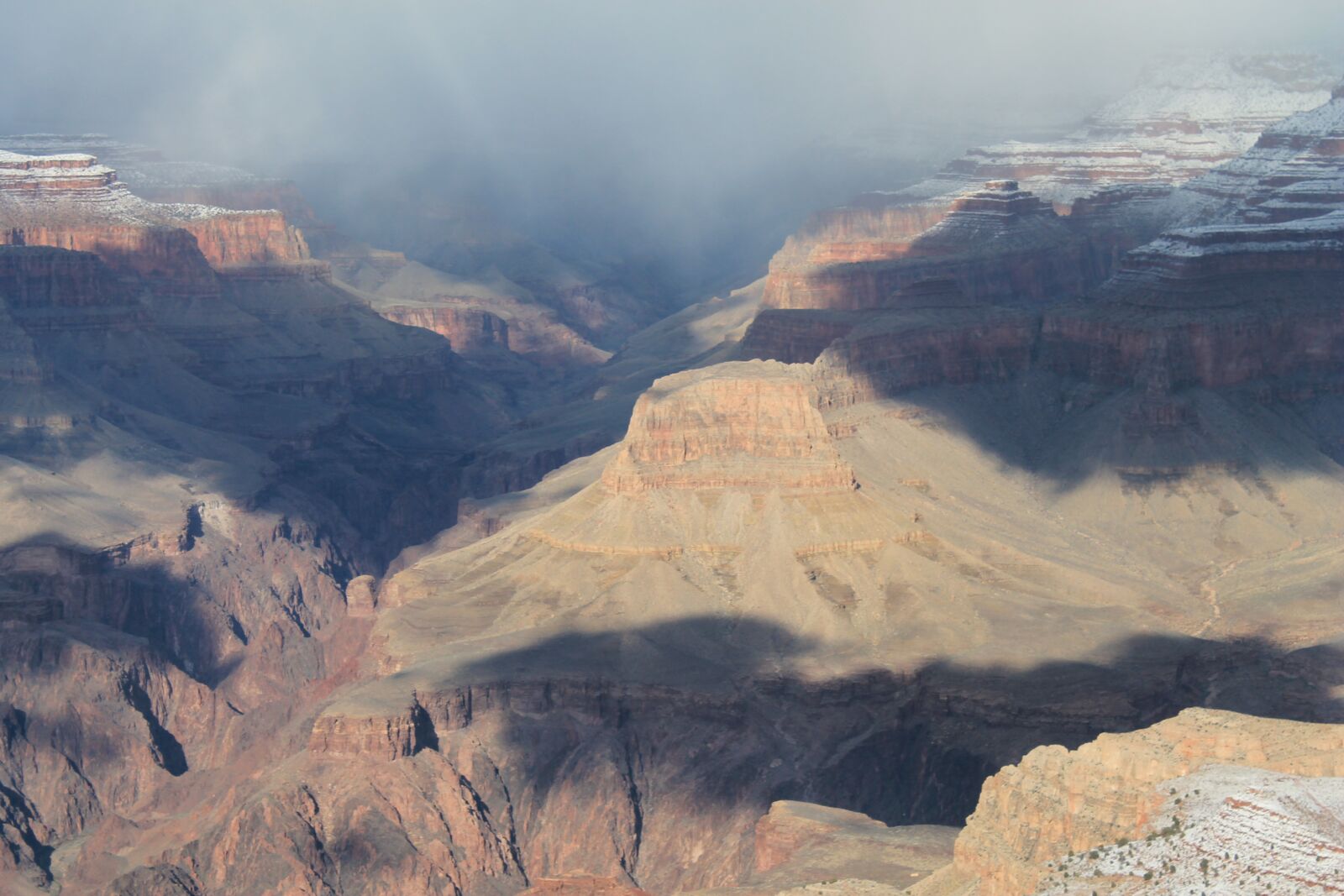 Canon EOS 1100D (EOS Rebel T3 / EOS Kiss X50) sample photo. Grand canyon, winter, canyon photography