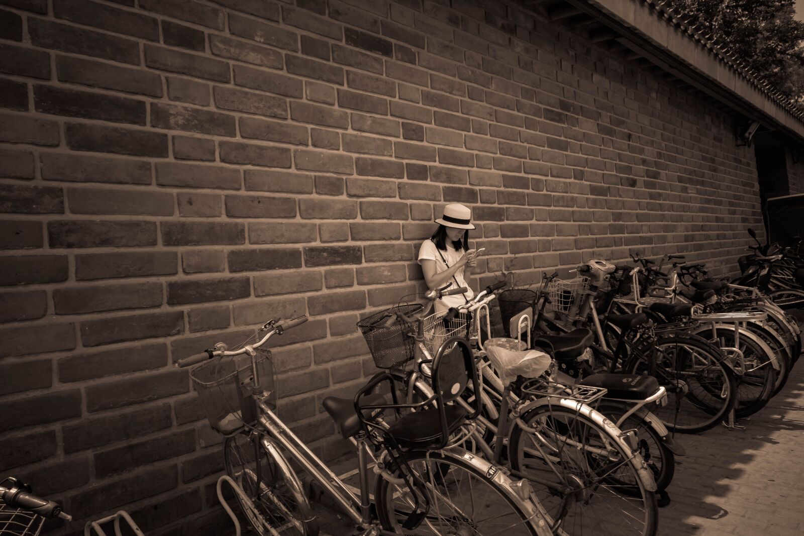 Canon EOS 70D sample photo. Girl, cycles, bicycles photography