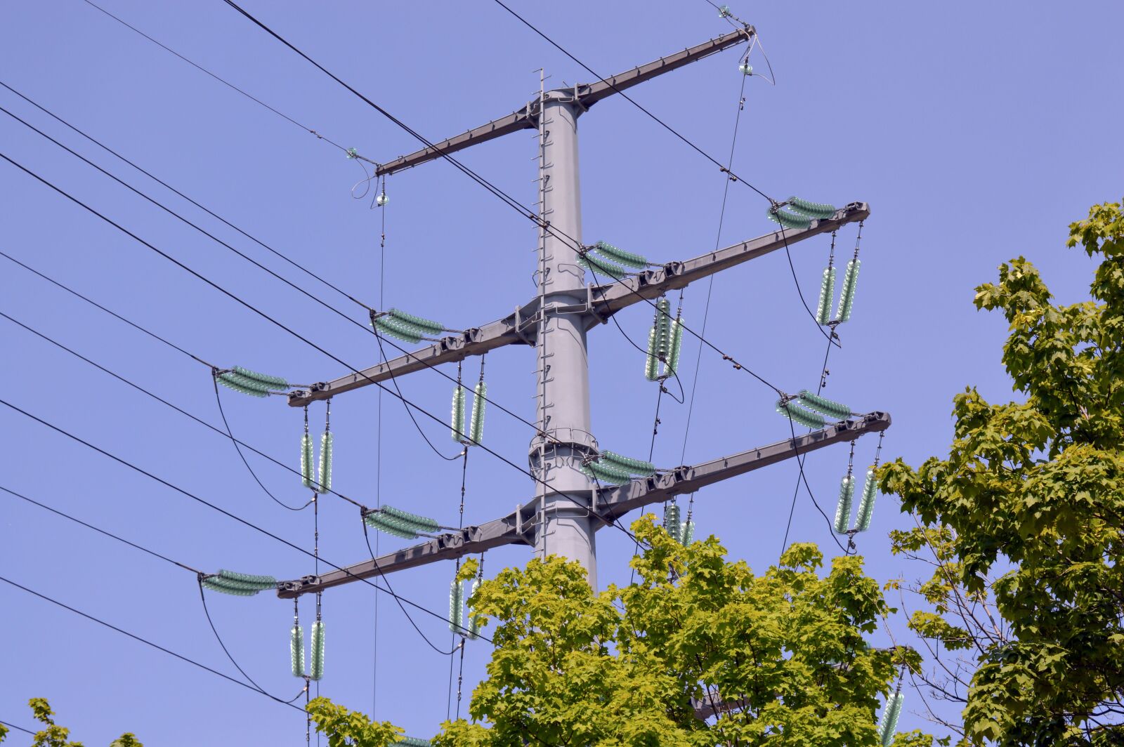 Nikon D3200 sample photo. Power line, industry, electricity photography