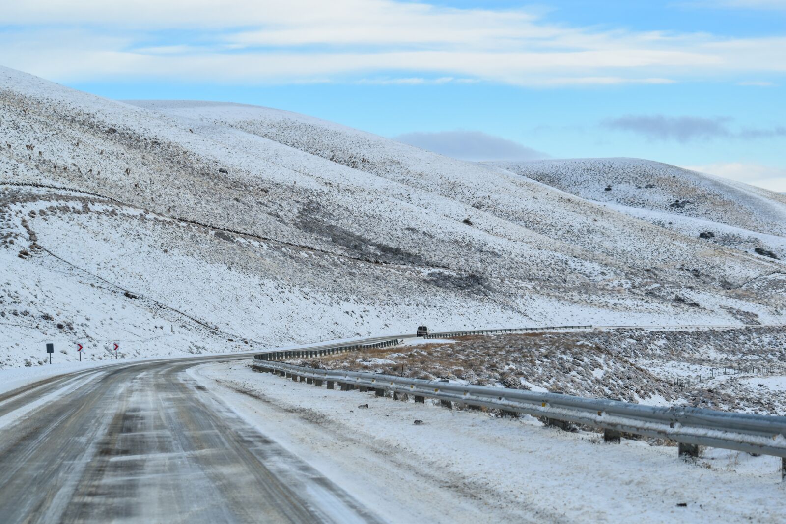 Nikon D5500 sample photo. Path, road, snow photography