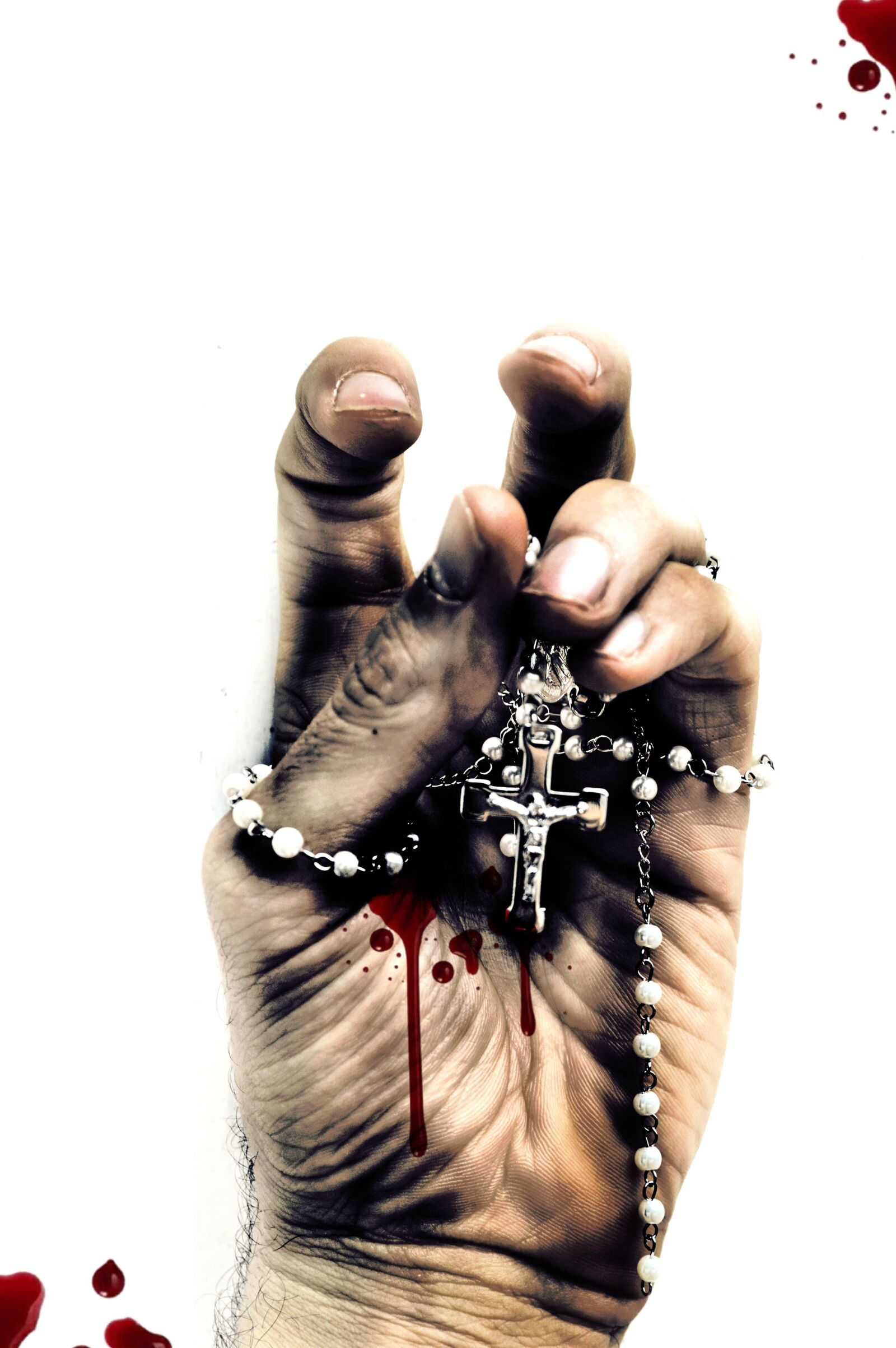 Nikon D3200 sample photo. Horror, rosario, sin photography