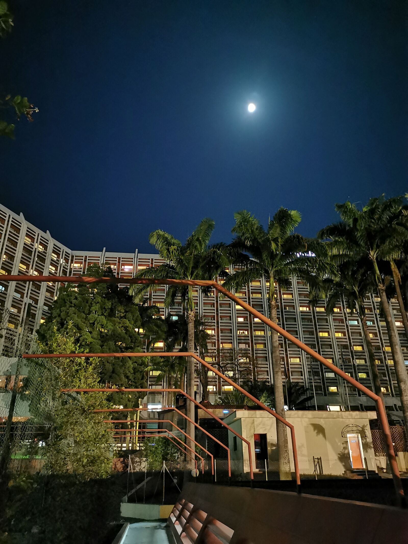 HUAWEI P30 sample photo. Dark, moon, landscape photography