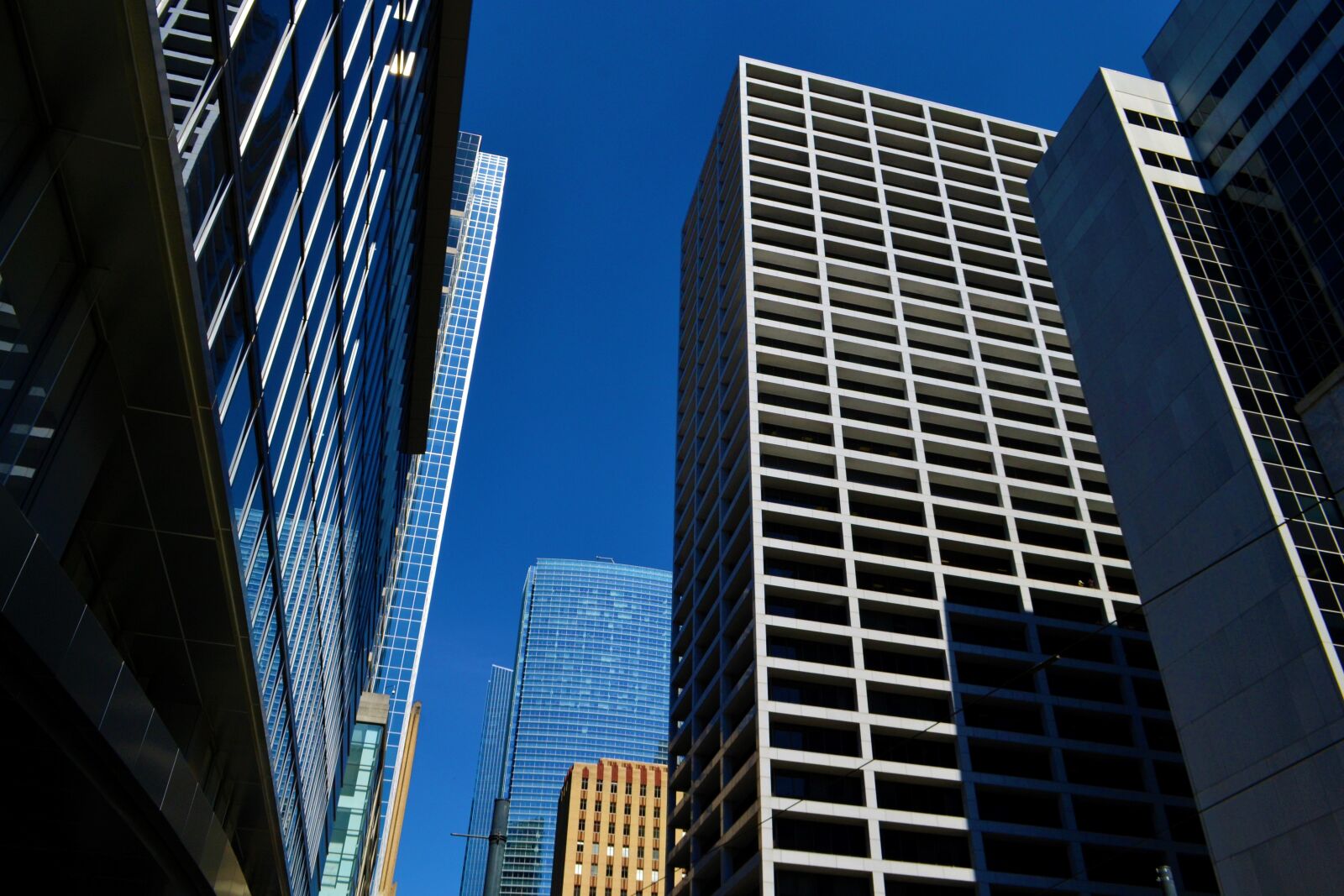 Nikon D3100 sample photo. Office buildings, houston, texas photography