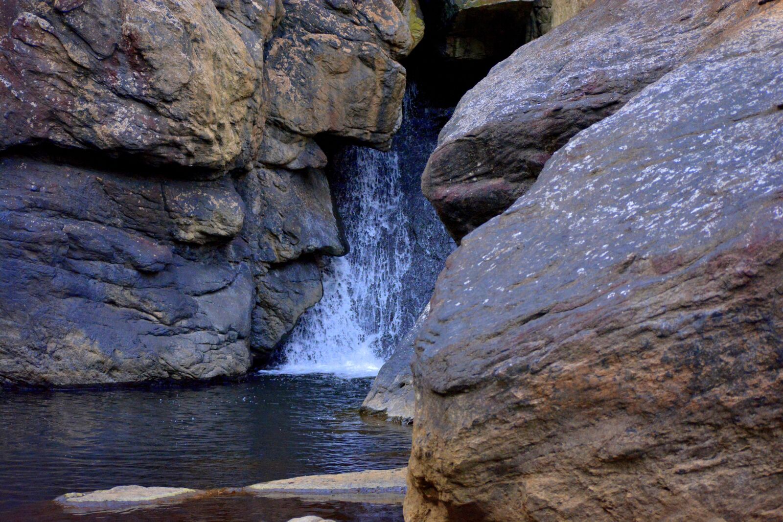 Nikon D5200 sample photo. Waterfall, coorg, india photography