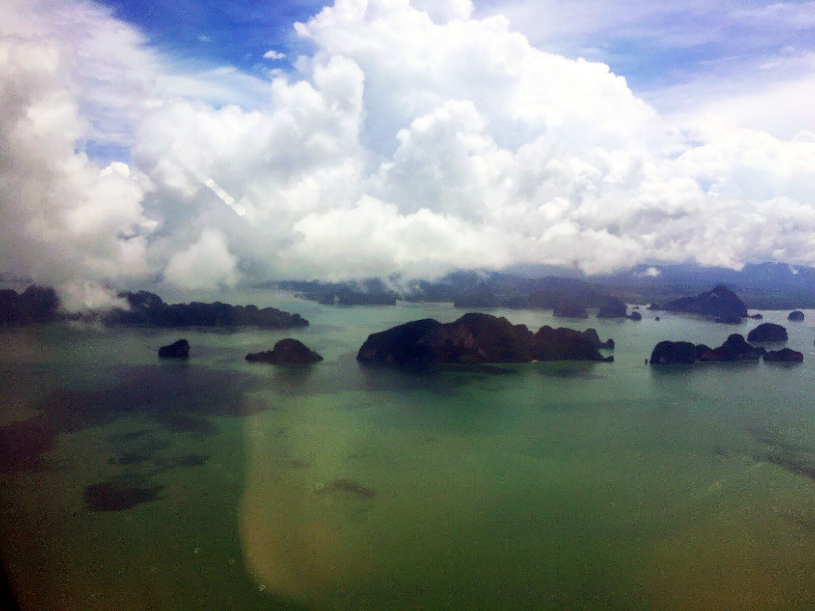 iPhone 6s Plus back camera 4.15mm f/2.2 sample photo. Andaman, sea, clouds, gulf photography