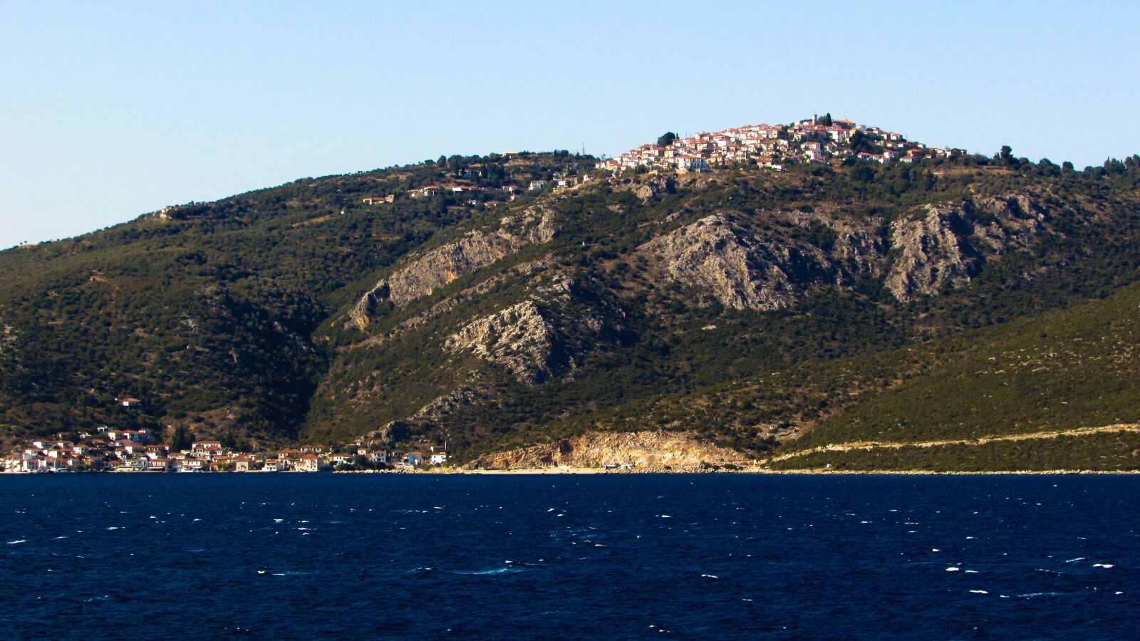 Canon PowerShot SX400 IS sample photo. Village, pelio, peninsula photography