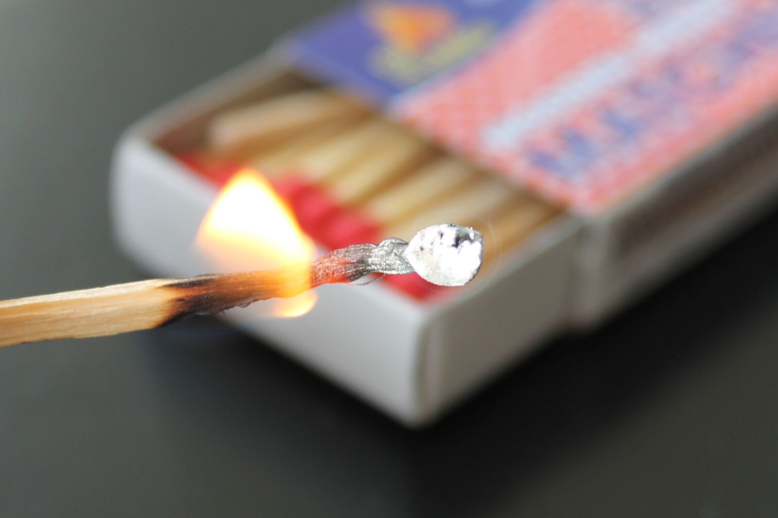 Canon EOS 1100D (EOS Rebel T3 / EOS Kiss X50) sample photo. Match, fire, gray fire photography