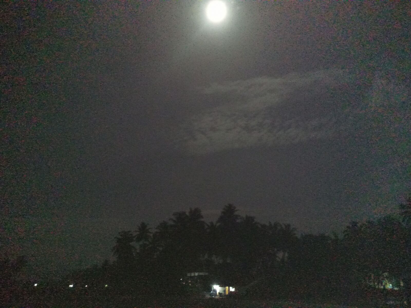 INFINIX MOBILITY LIMITED Infinix X650C sample photo. Night view, moon, indian photography