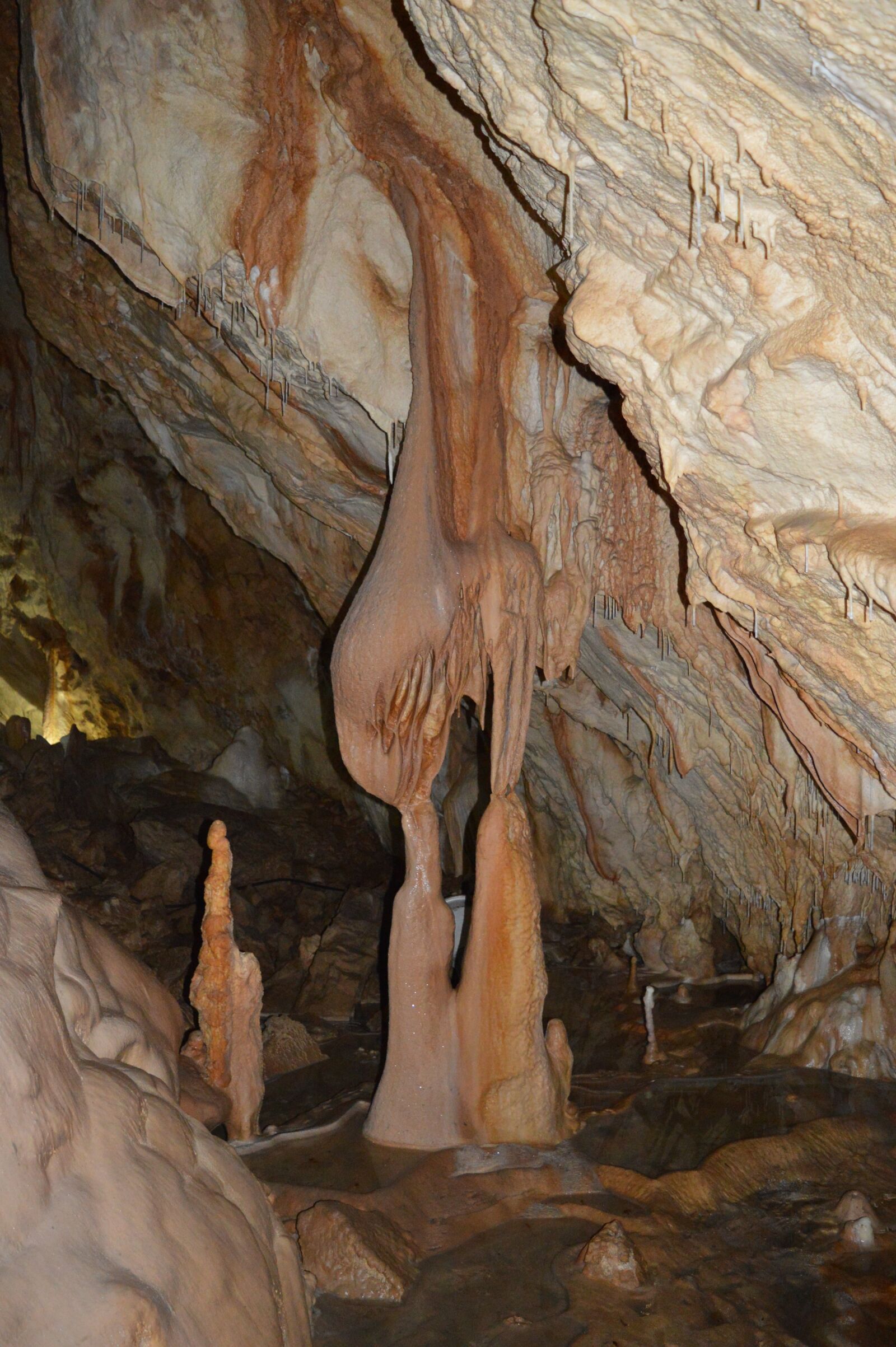 Nikon D3200 sample photo. Cave, rock formation, subterranean photography